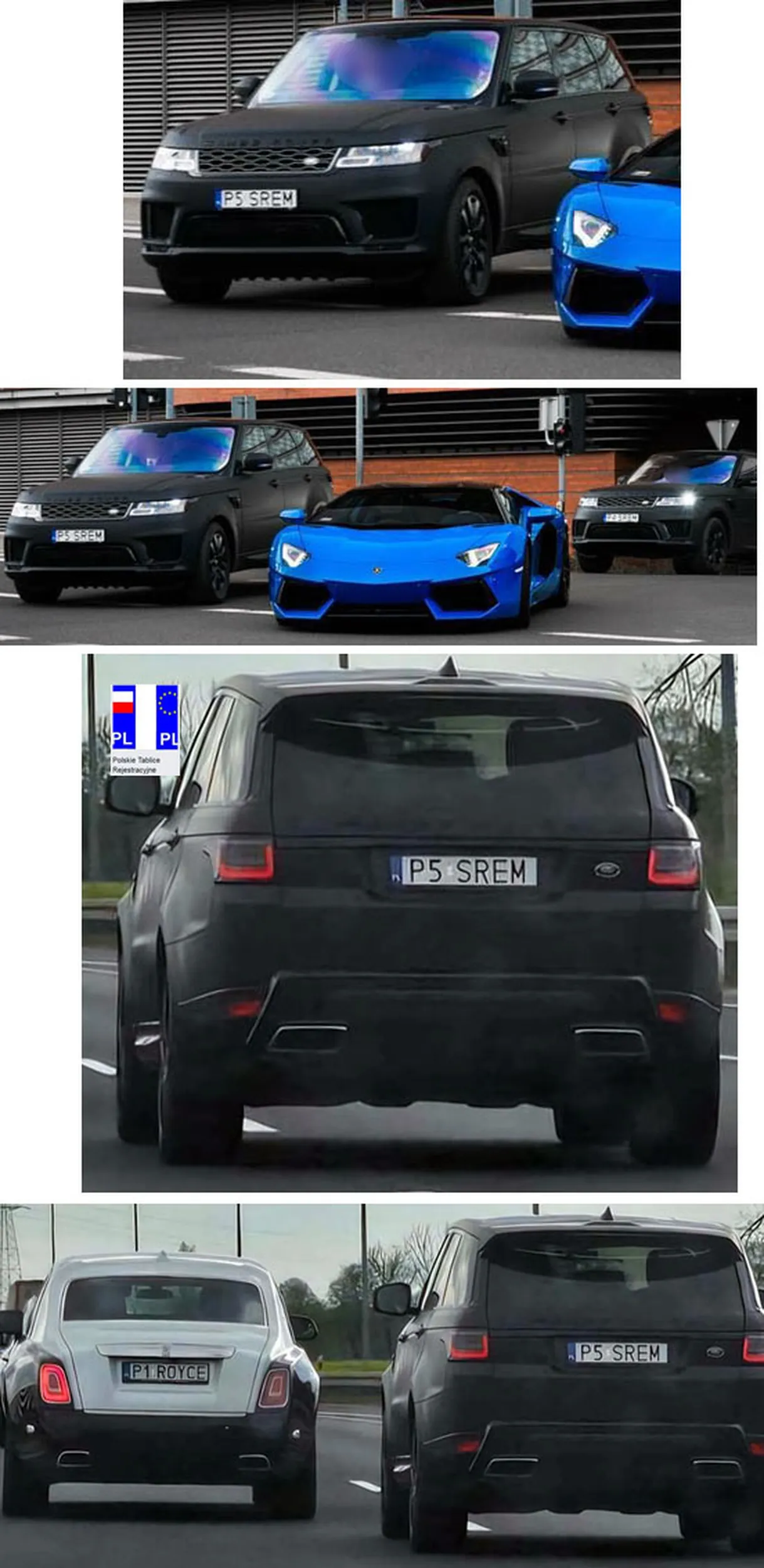 Fajny numer, blacha P5 SREM