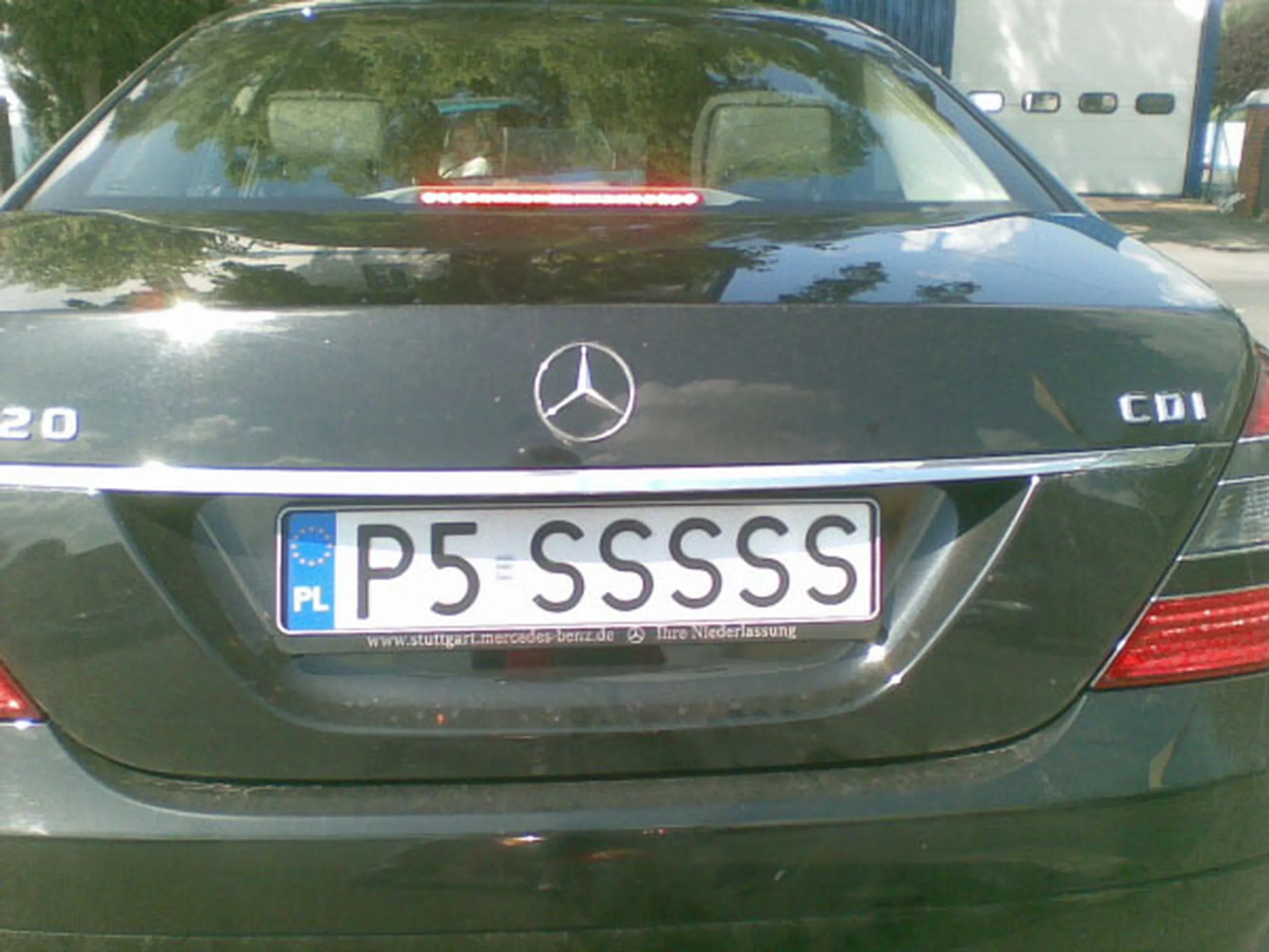 Fajny numer, blacha P5 SSSSS