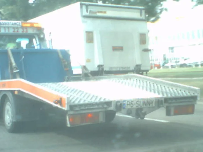 Fajny numer, blacha P5 SUNNY