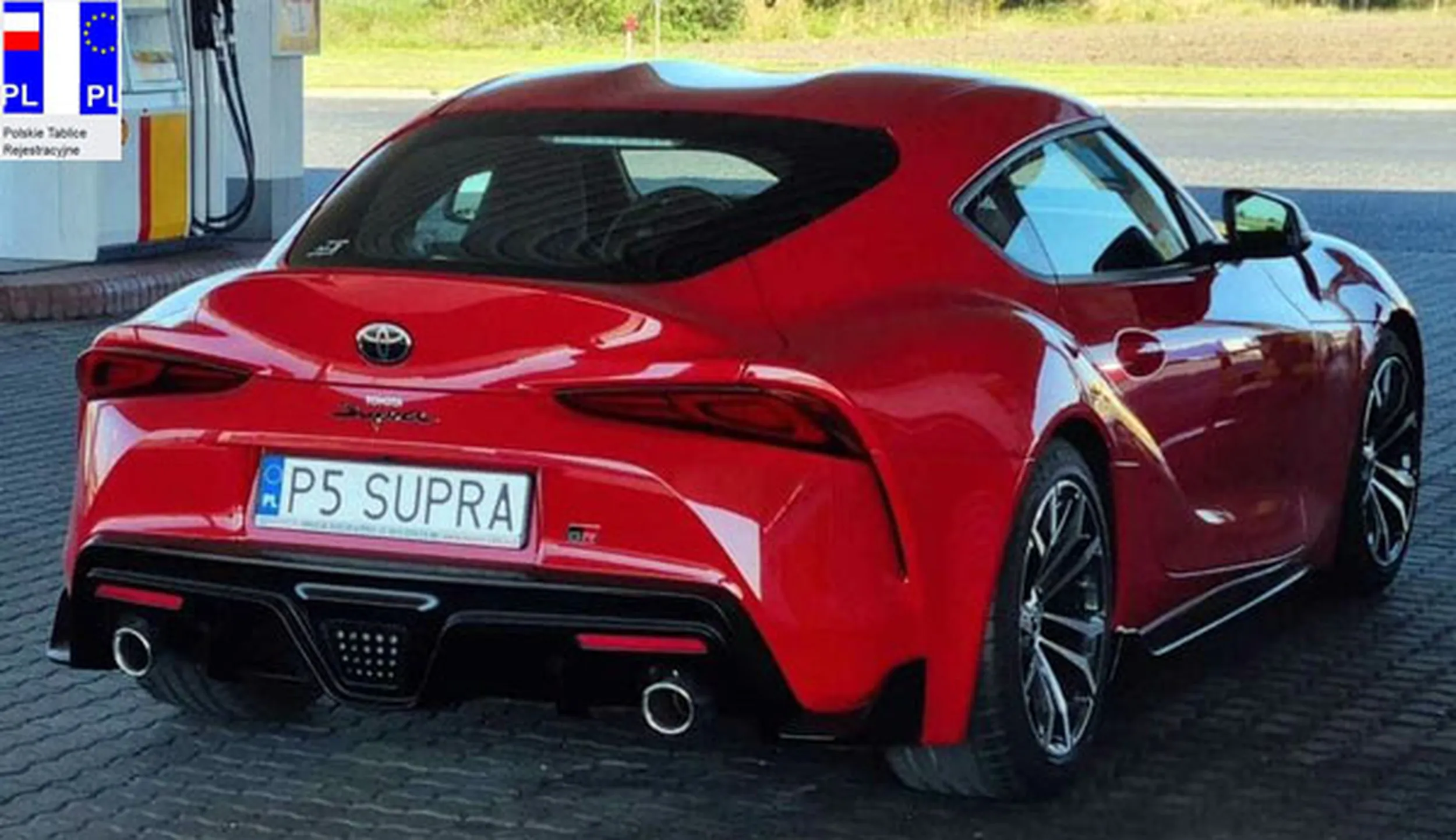 Fajny numer, blacha P5 SUPRA