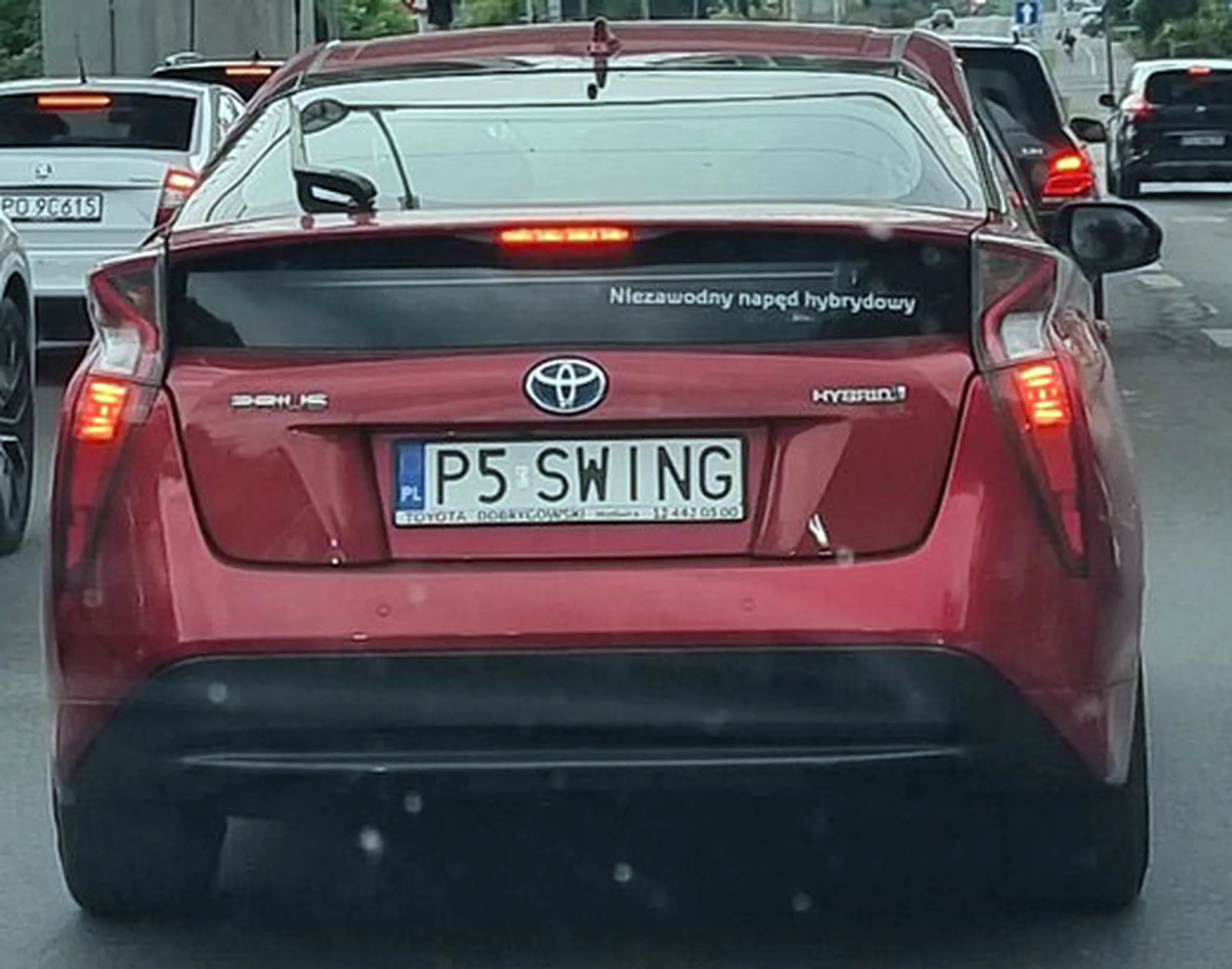 Fajny numer, blacha P5 SWING