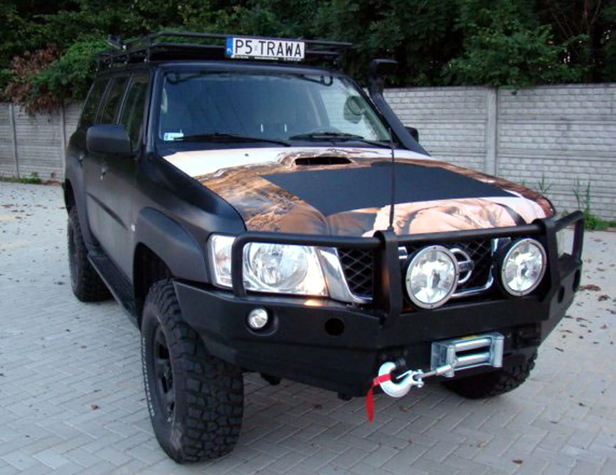 Fajny numer, blacha P5 TRAWA