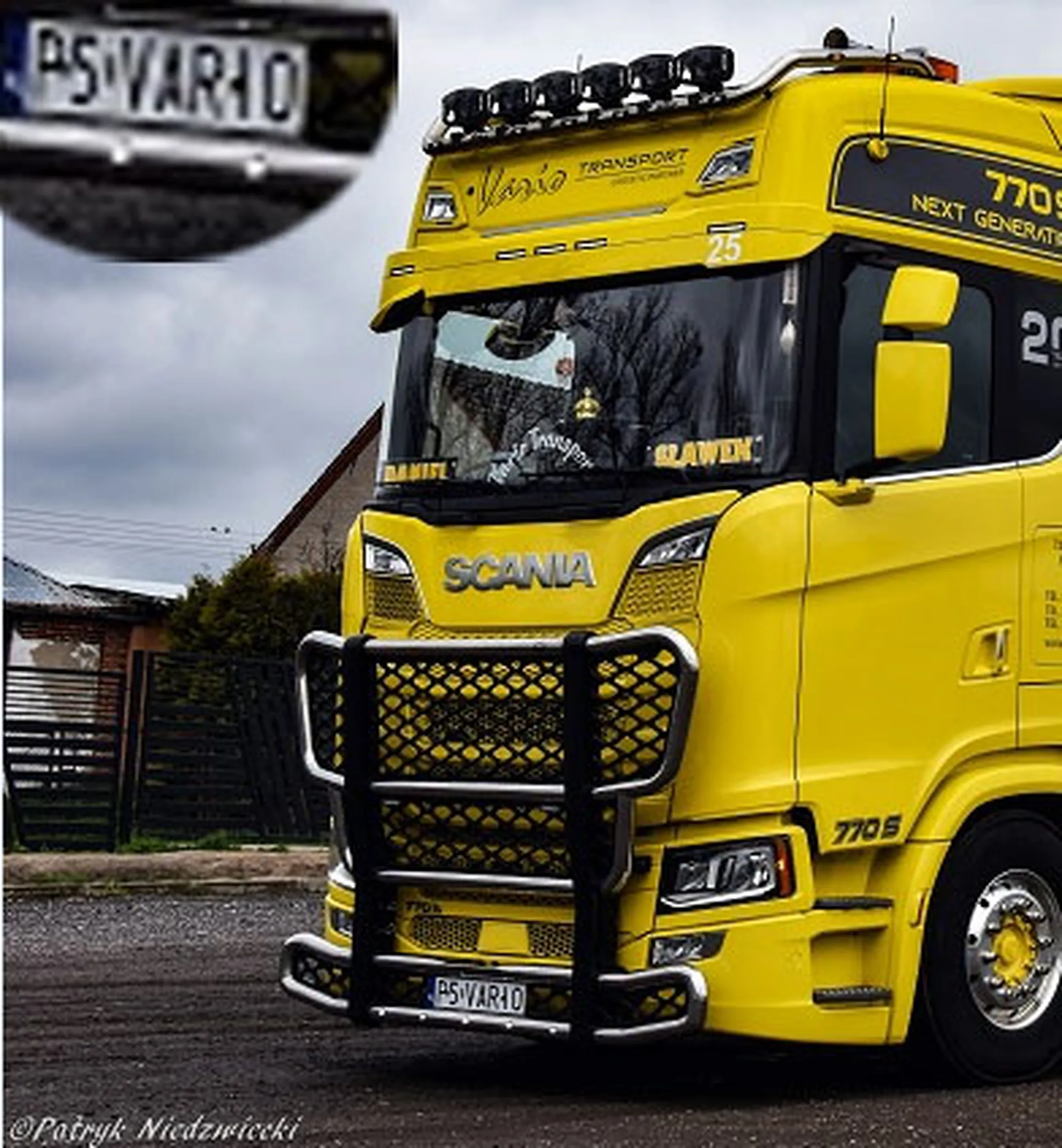 Fajny numer, blacha P5 VARIO