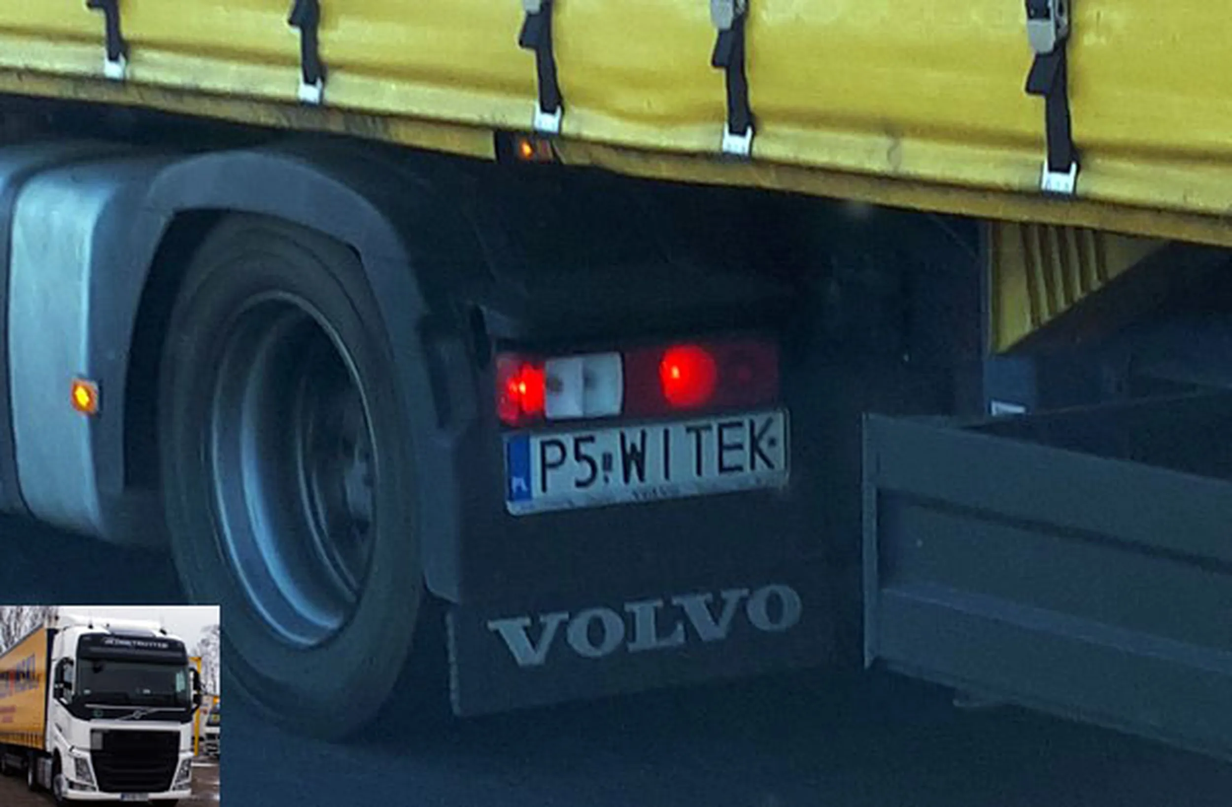 Fajny numer, blacha P5 WITEK