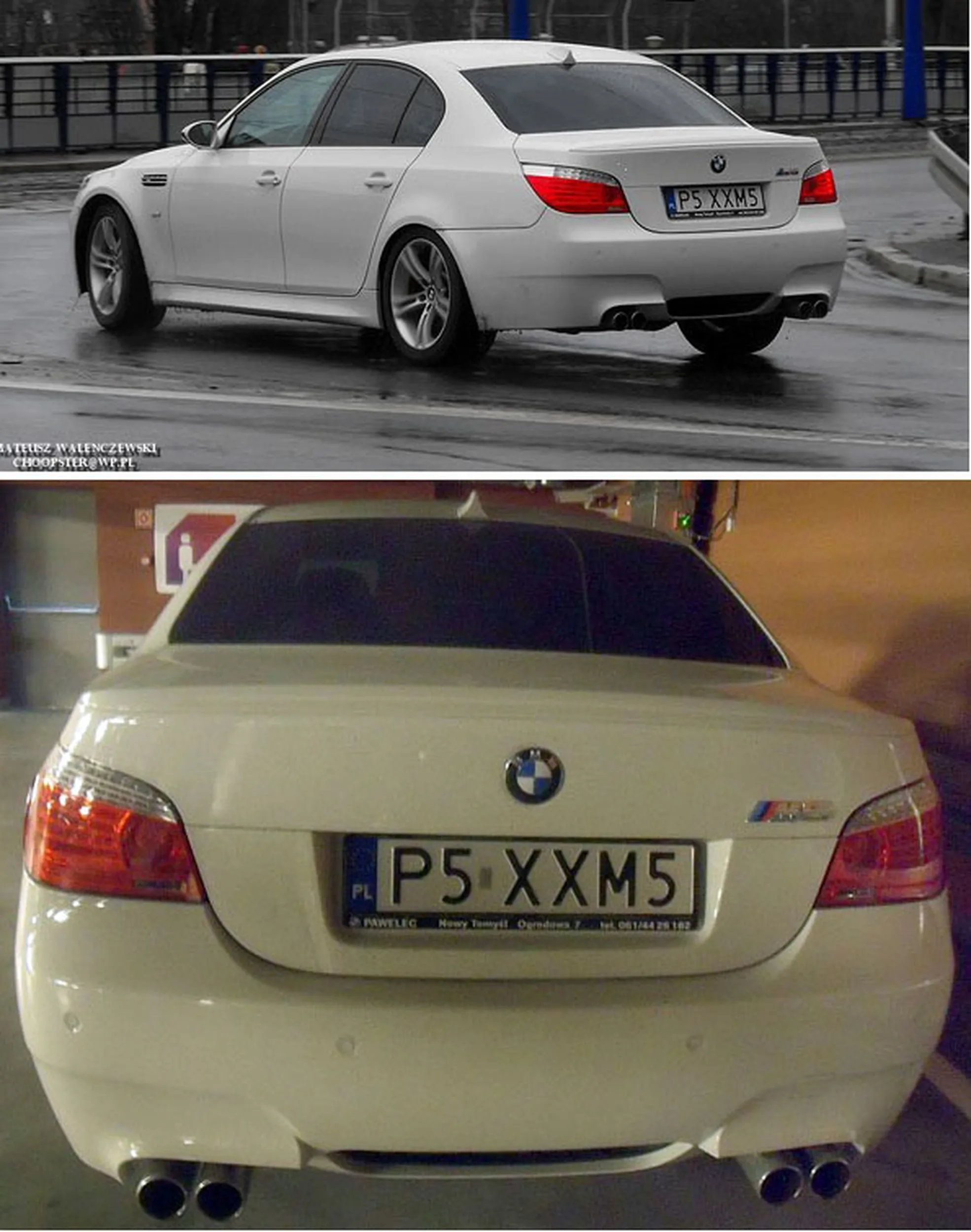 Fajny numer, blacha P5 XXM5