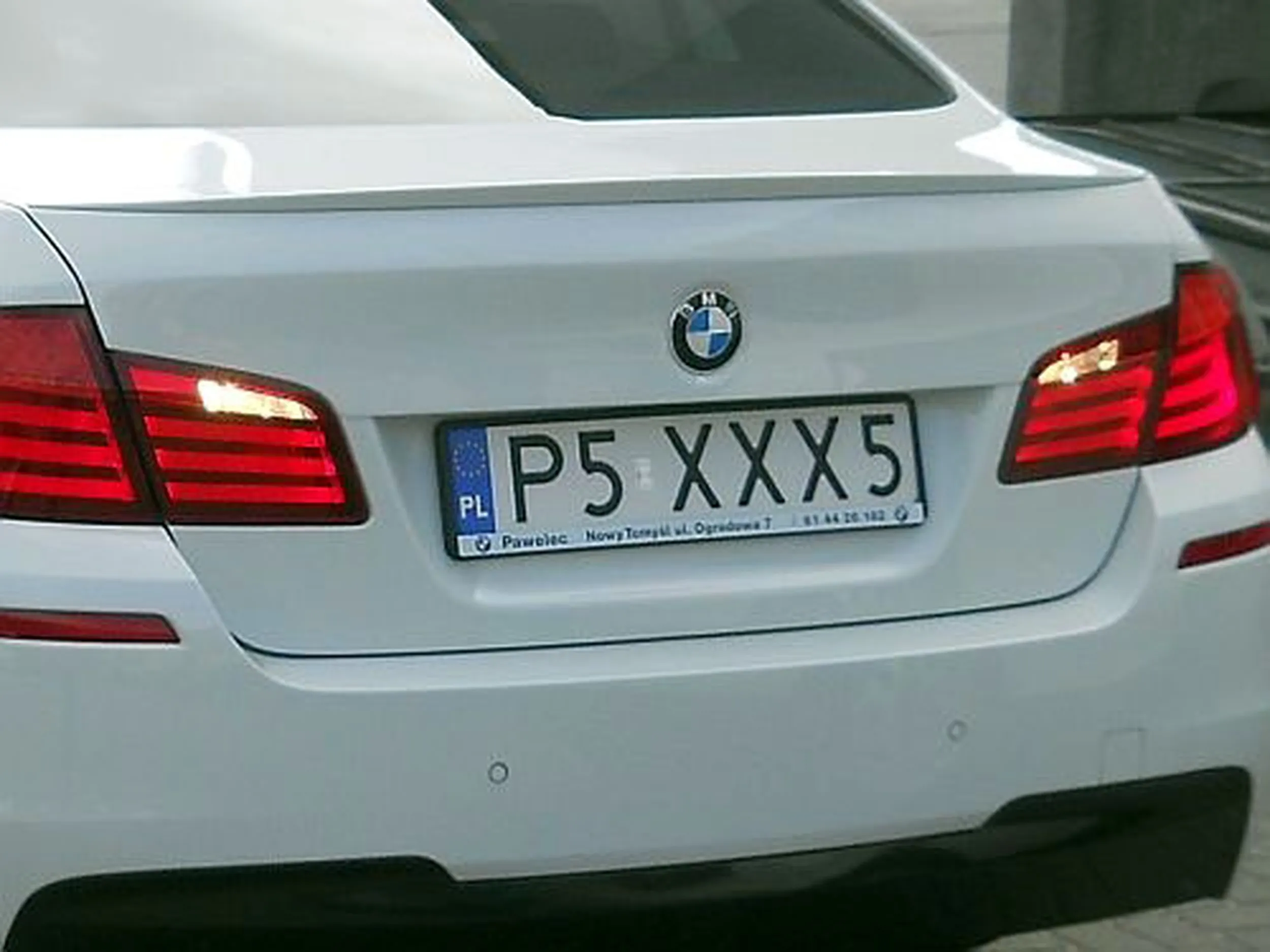 Fajny numer, blacha P5 XXX5