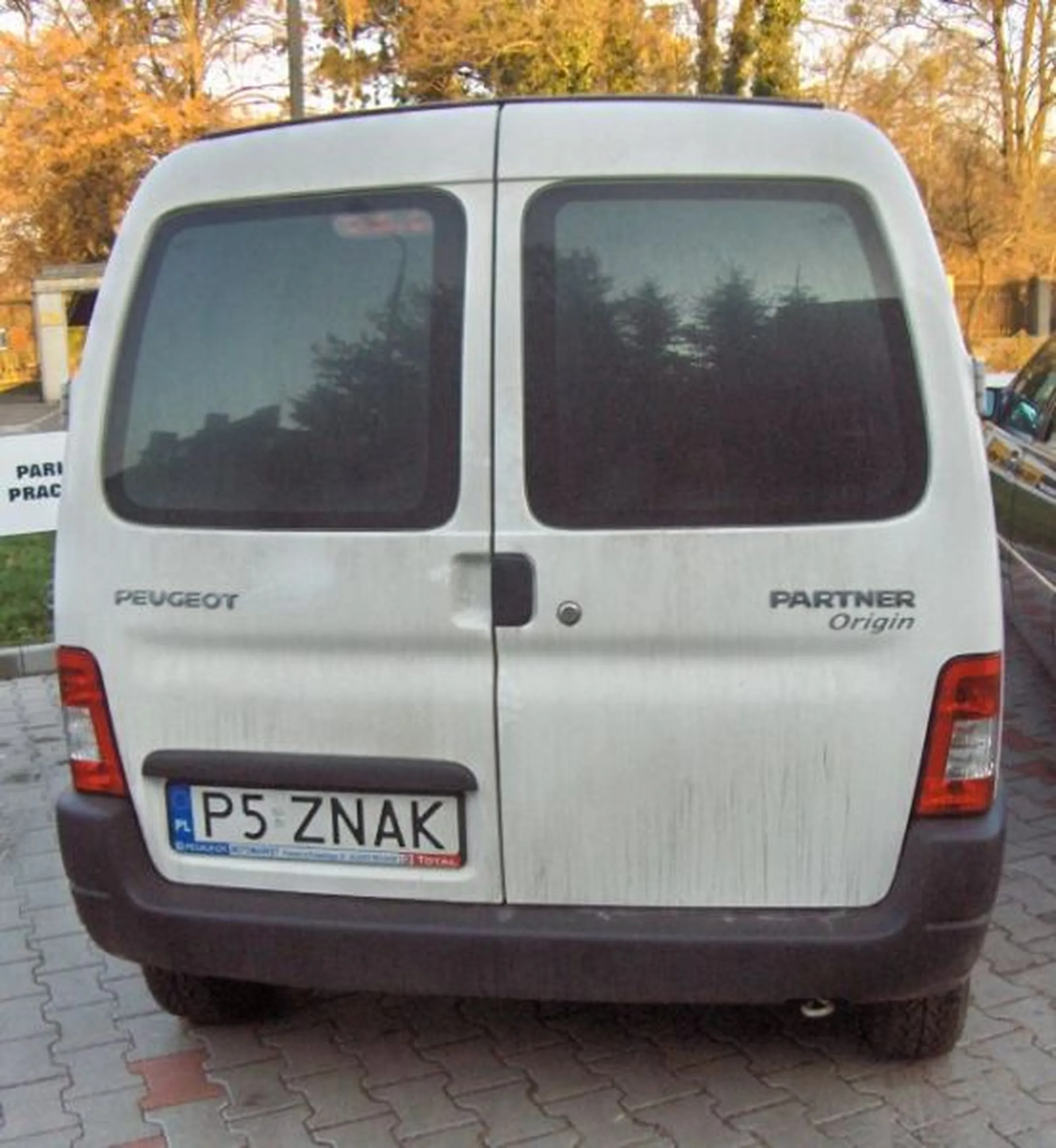 Fajny numer, blacha P5 ZNAK