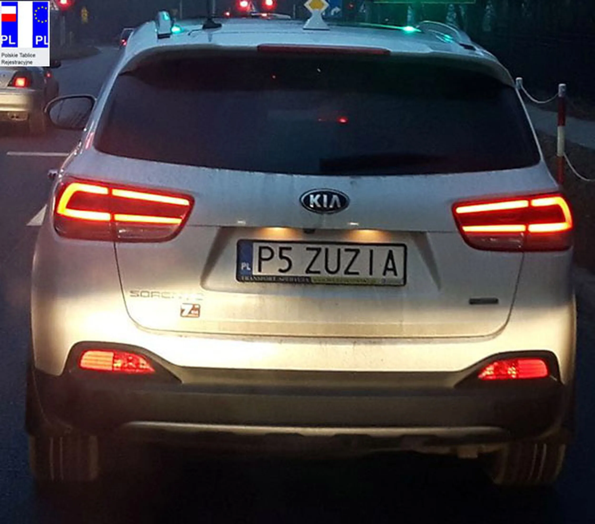 Fajny numer, blacha P5 ZUZIA