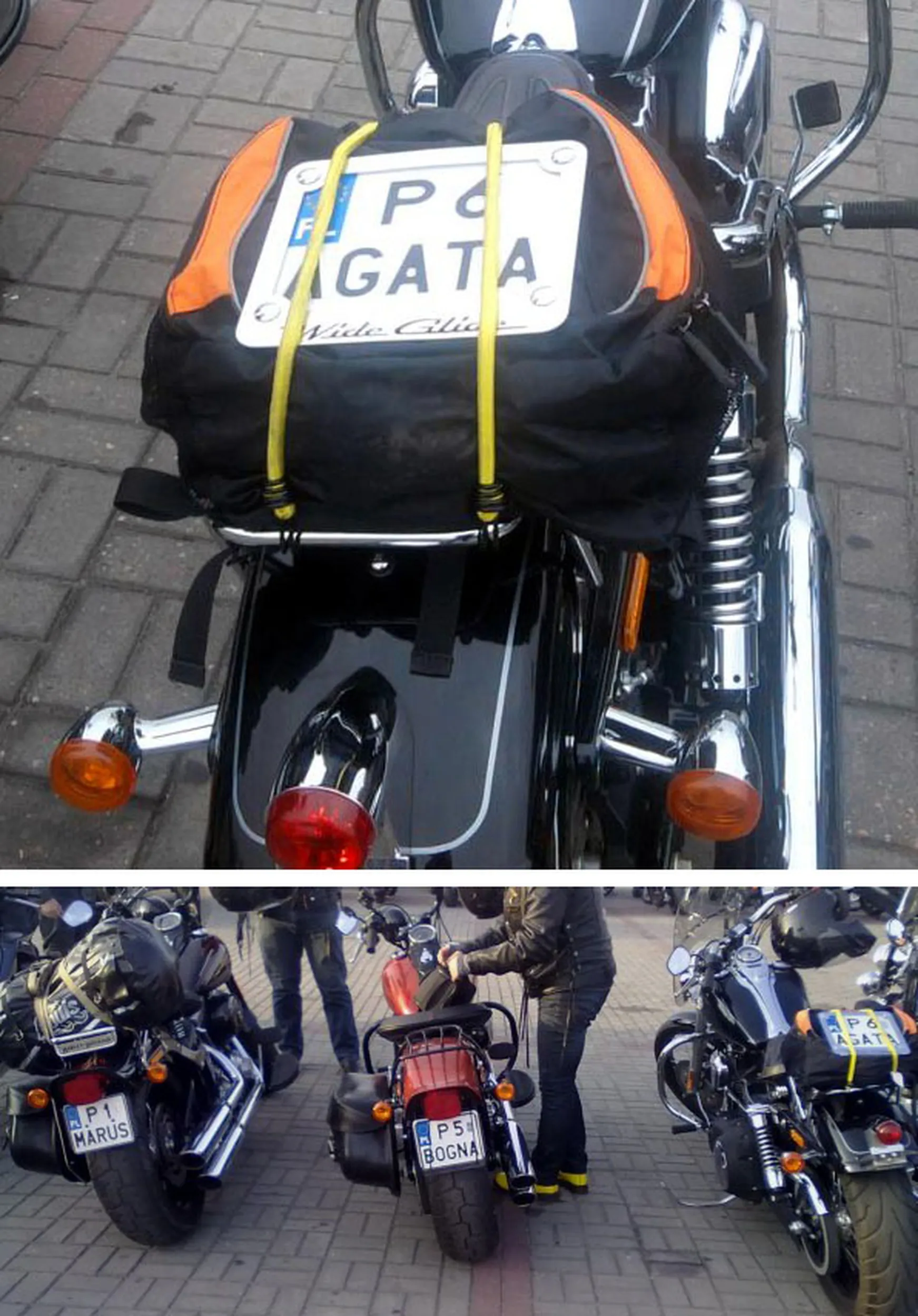 Fajny numer, blacha P6 AGATA