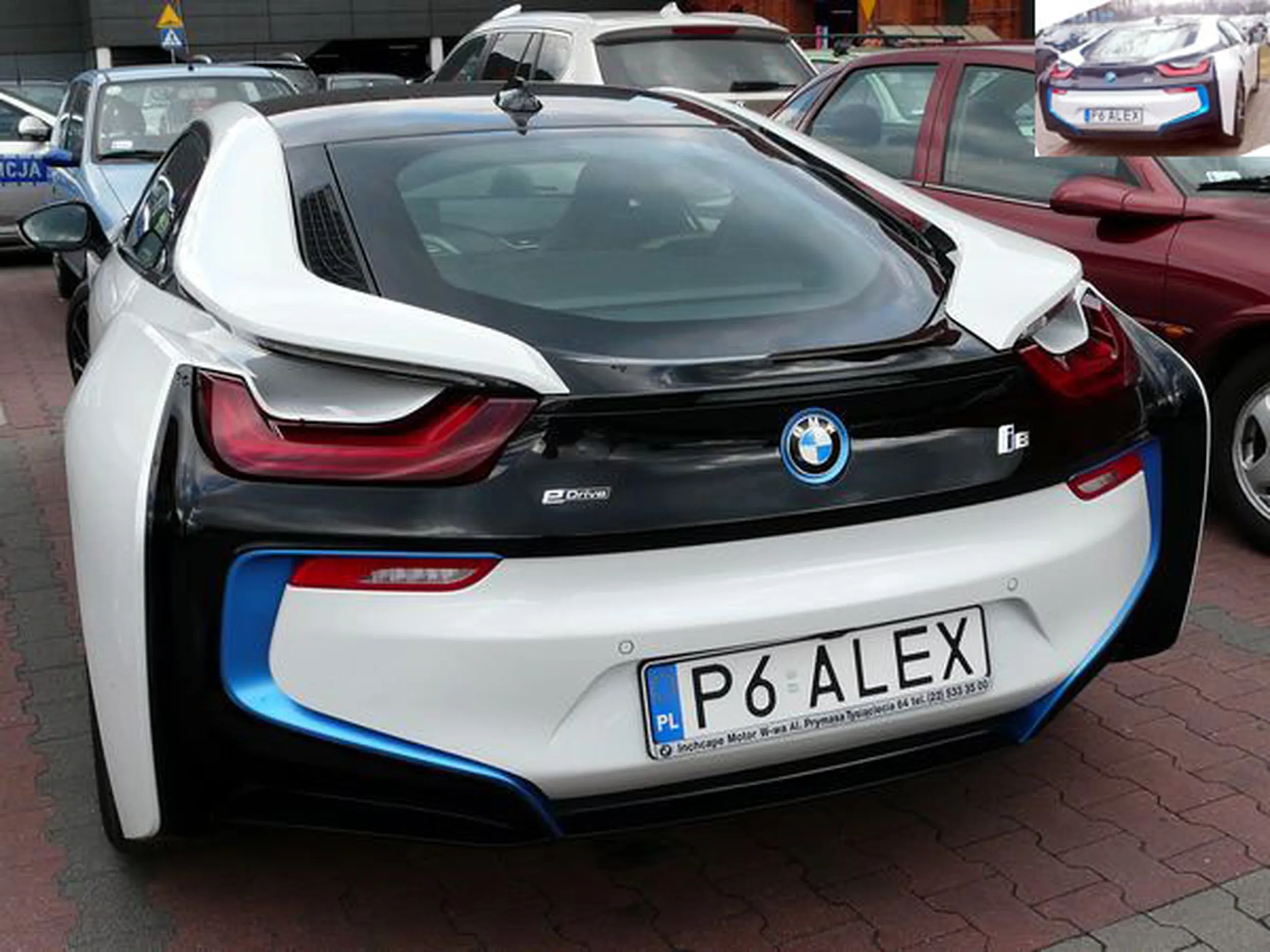 Fajny numer, blacha P6 ALEX