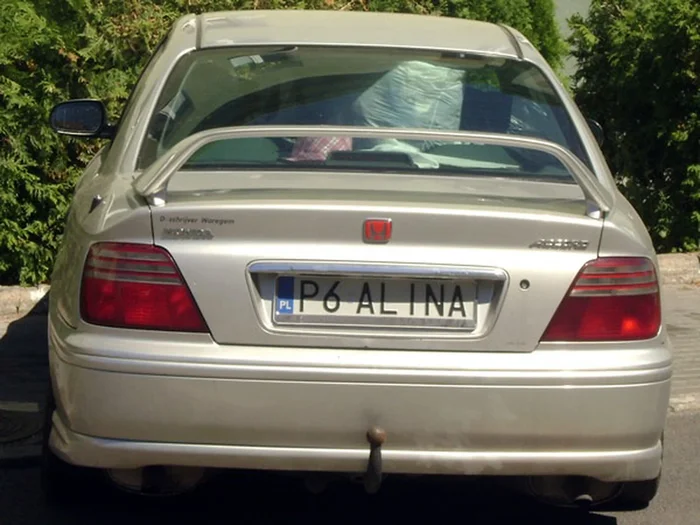 Fajny numer, blacha P6 ALINA