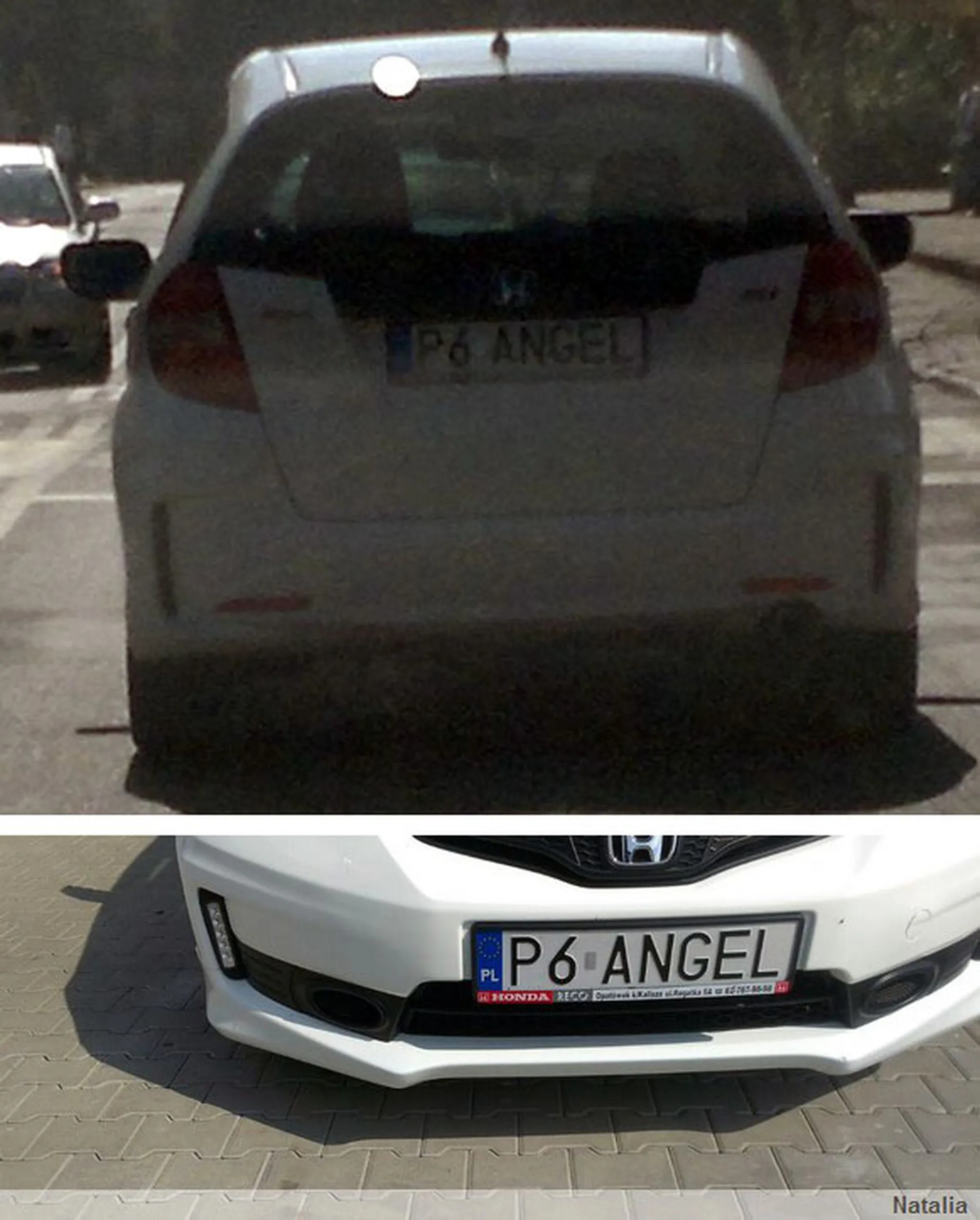 Fajny numer, blacha P6 ANGEL