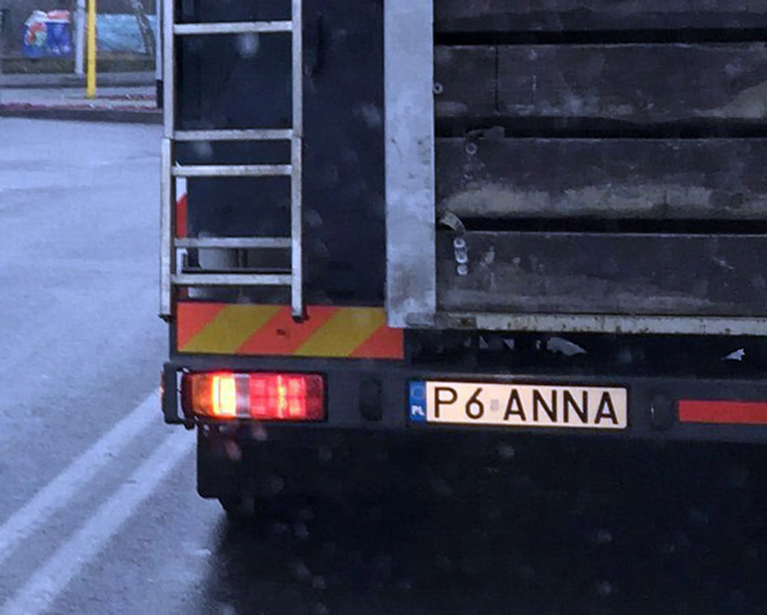 Fajny numer, blacha P6 ANNA