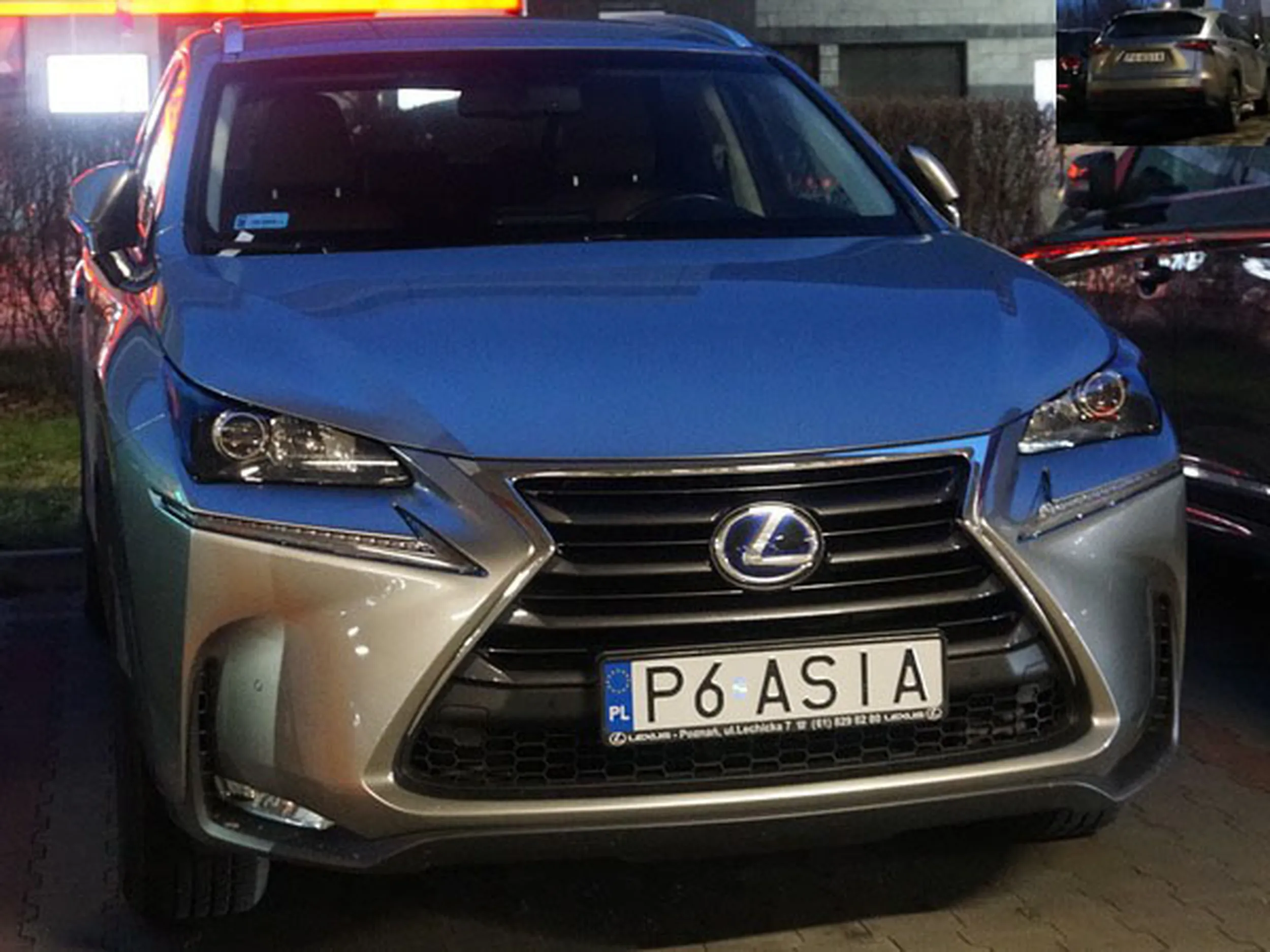 Fajny numer, blacha P6 ASIA