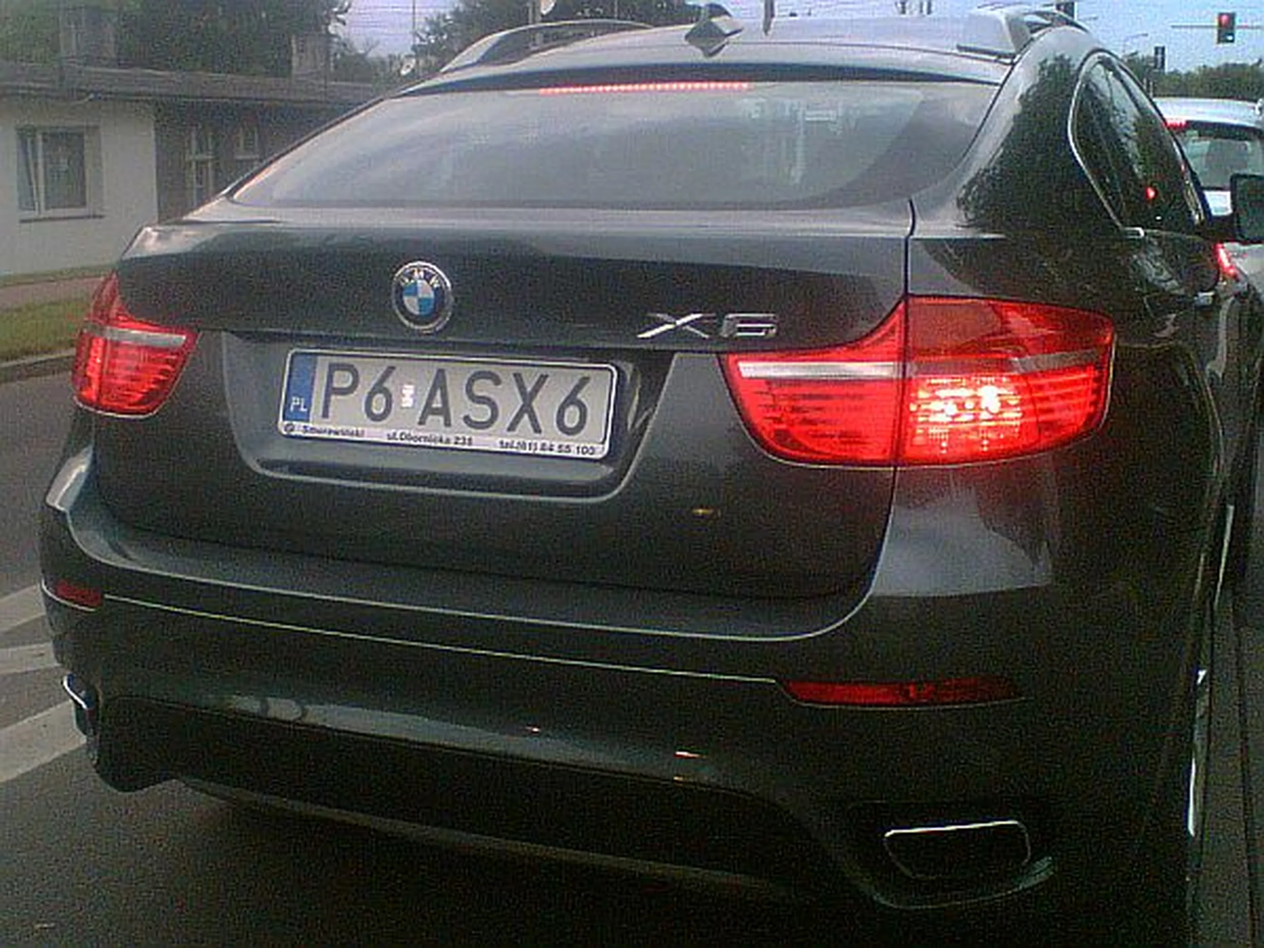 Fajny numer, blacha P6 ASX6