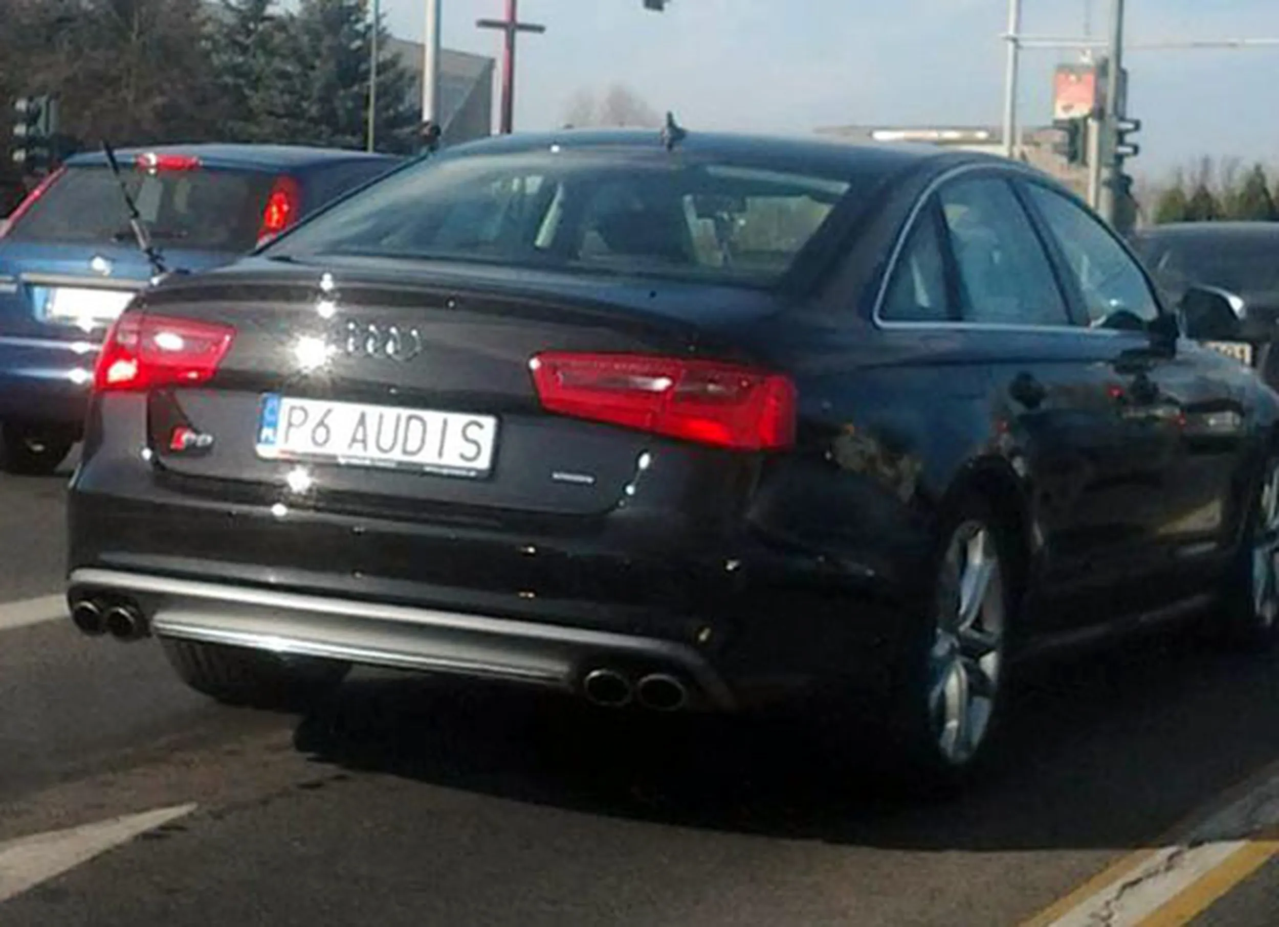 Fajny numer, blacha P6 AUDIS