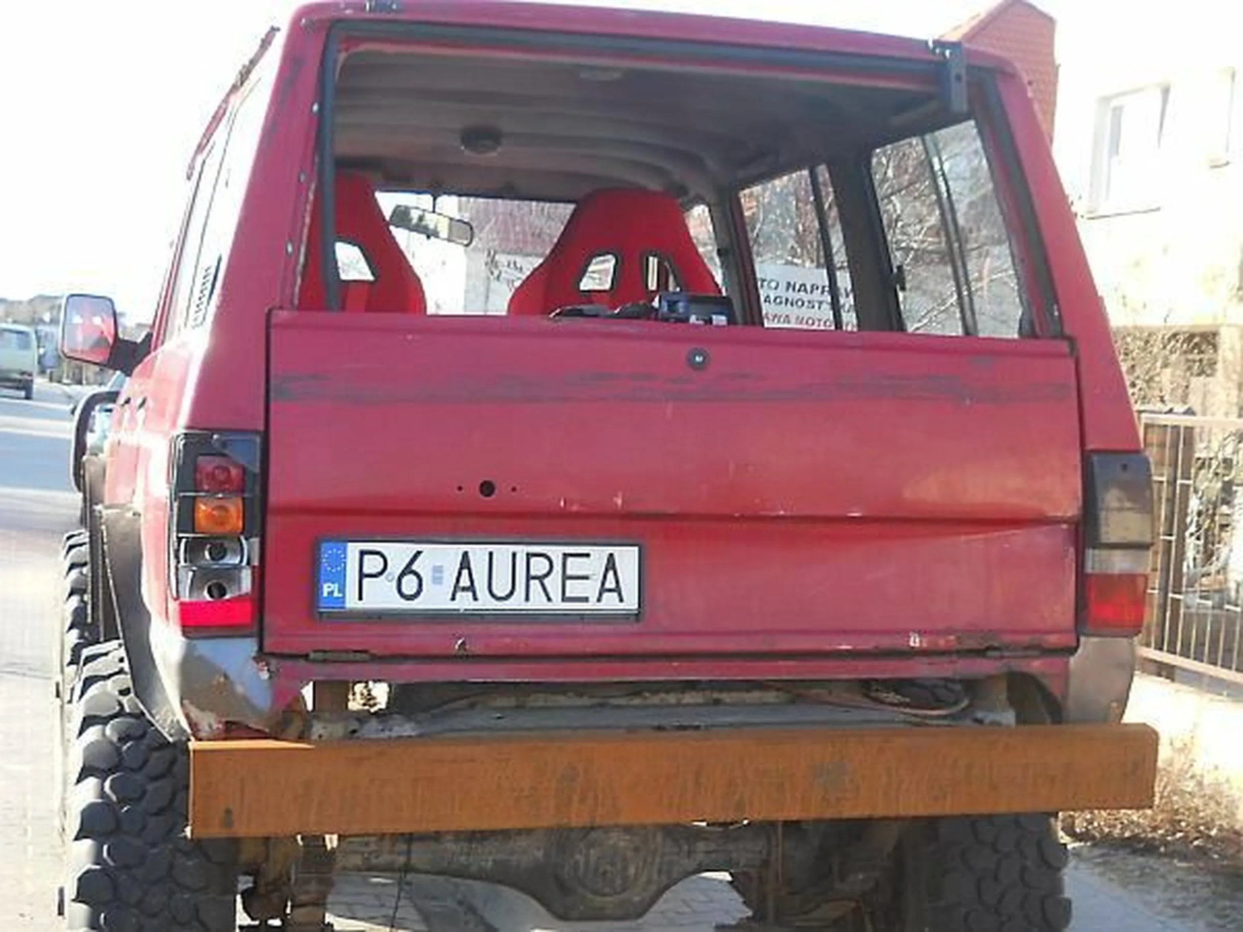 Fajny numer, blacha P6 AUREA