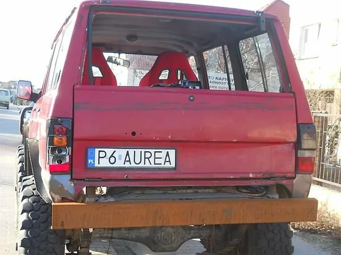 Fajny numer, blacha P6 AUREA