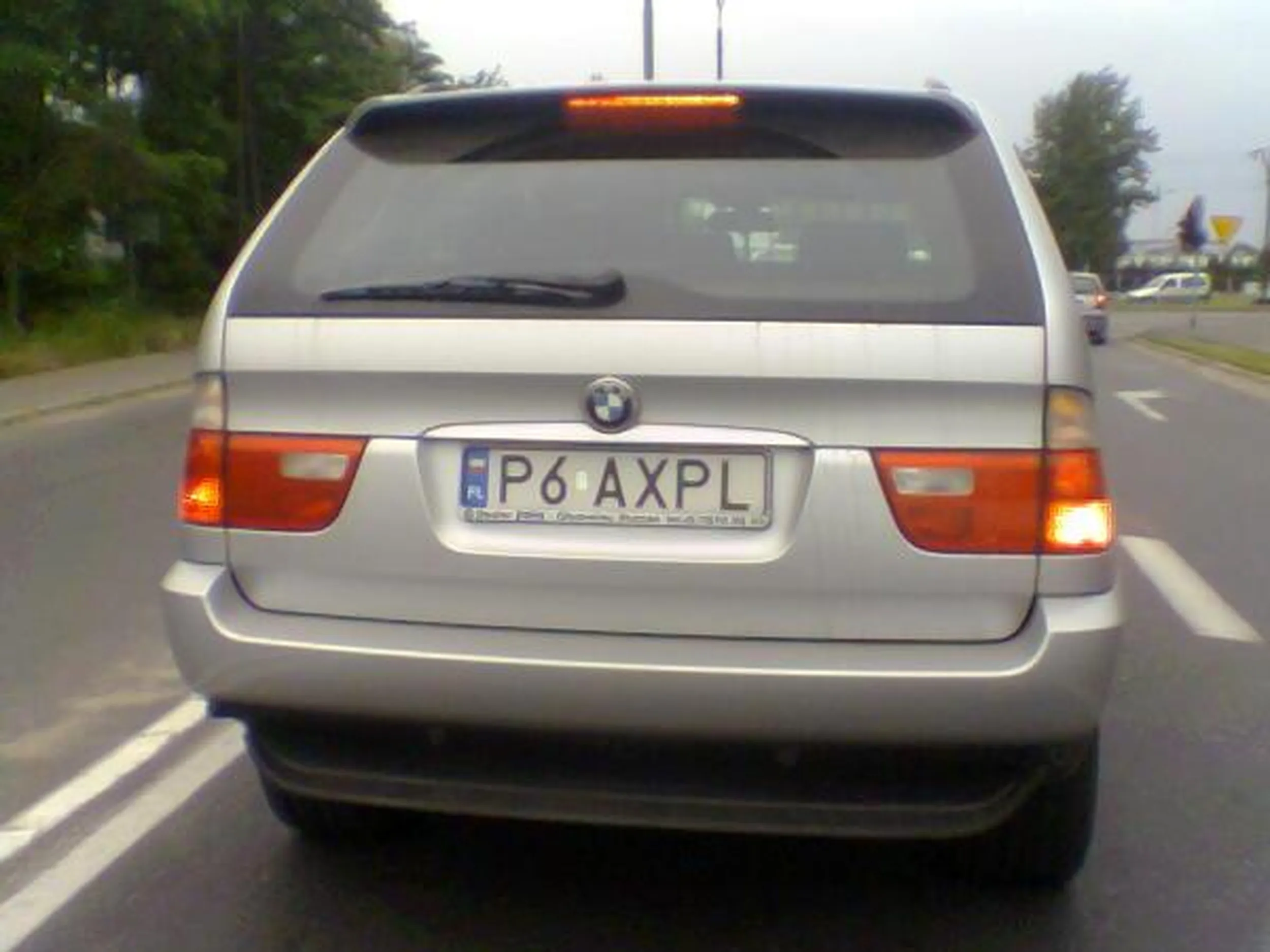 Fajny numer, blacha P6 AXPL