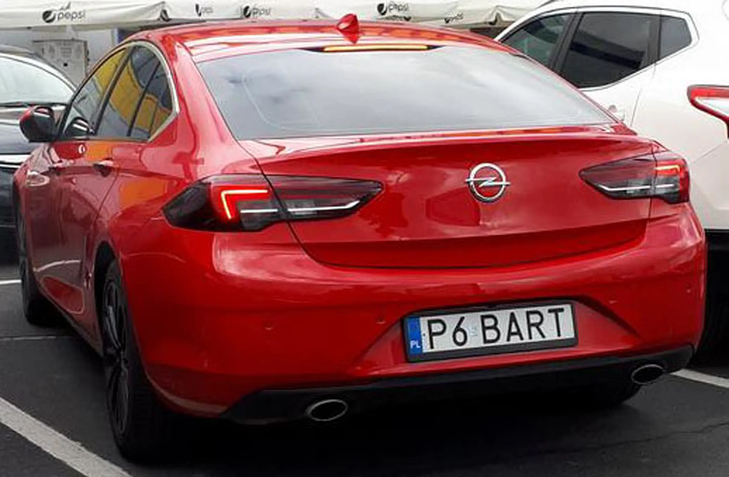 Fajny numer, blacha P6 BART