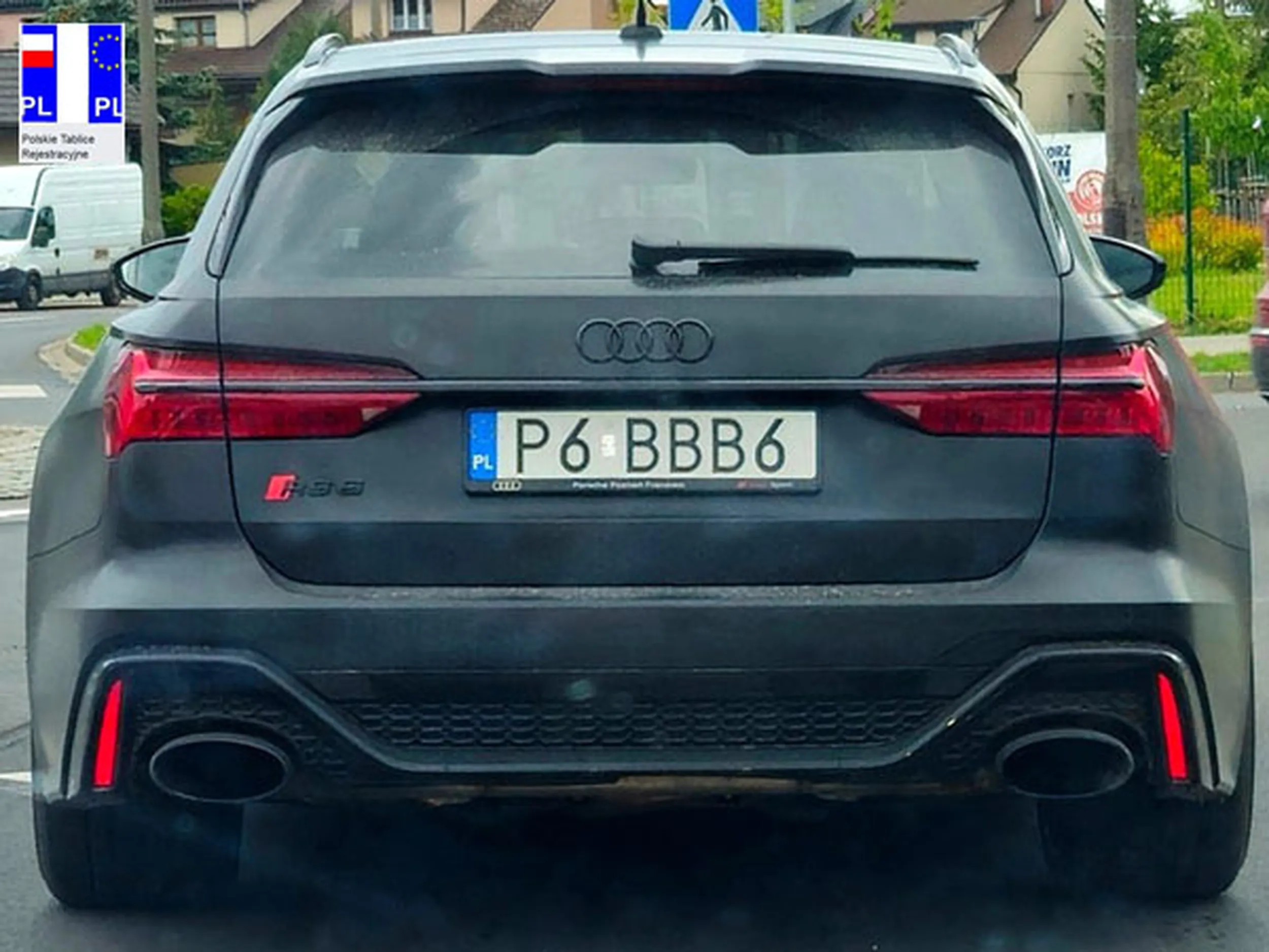 Fajny numer, blacha P6 BBB6