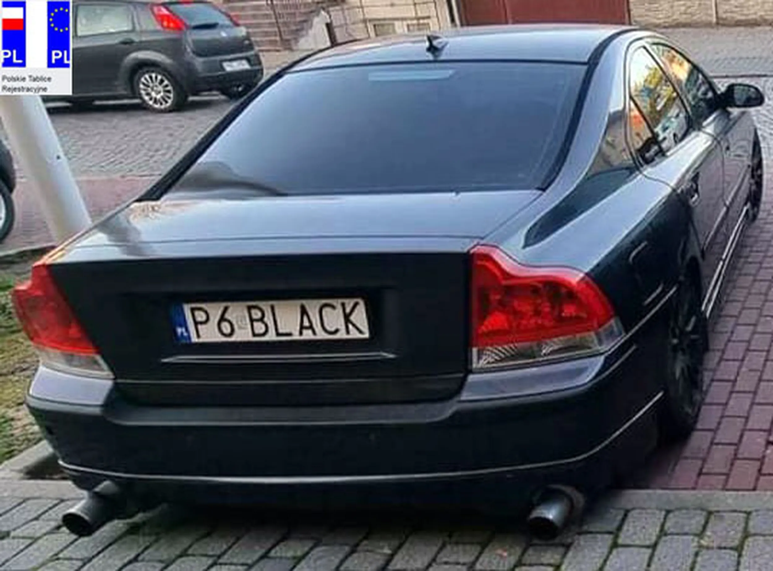Fajny numer, blacha P6 BLACK