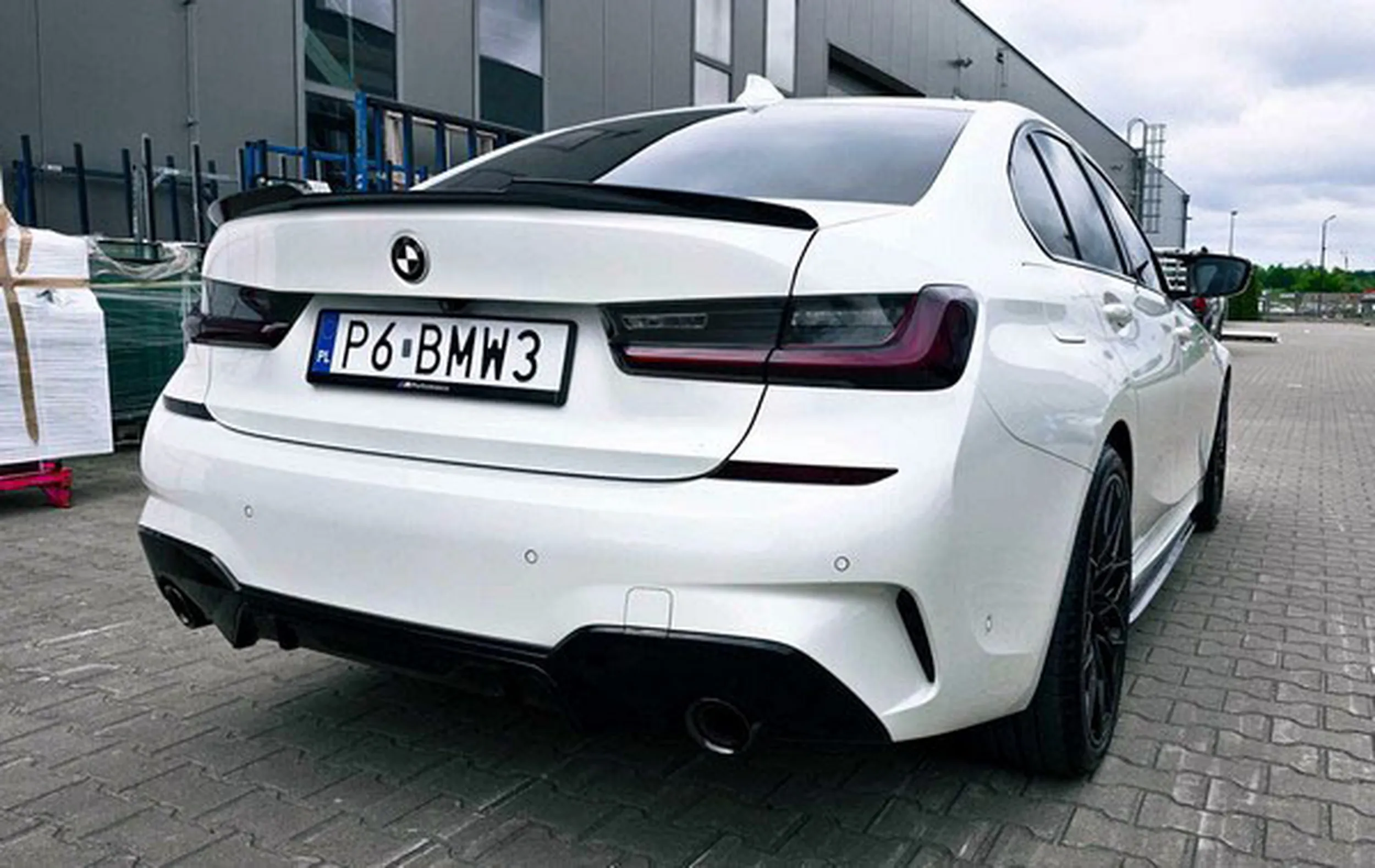 Fajny numer, blacha P6 BMW3