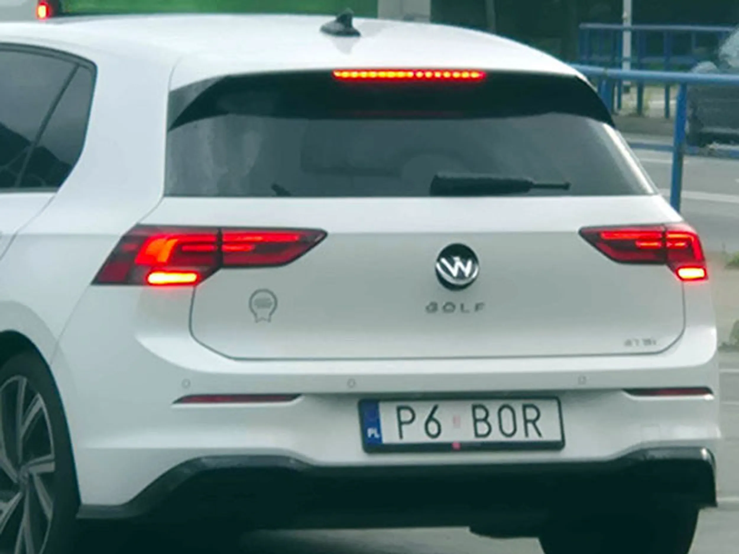 Fajny numer, blacha P6 BOR