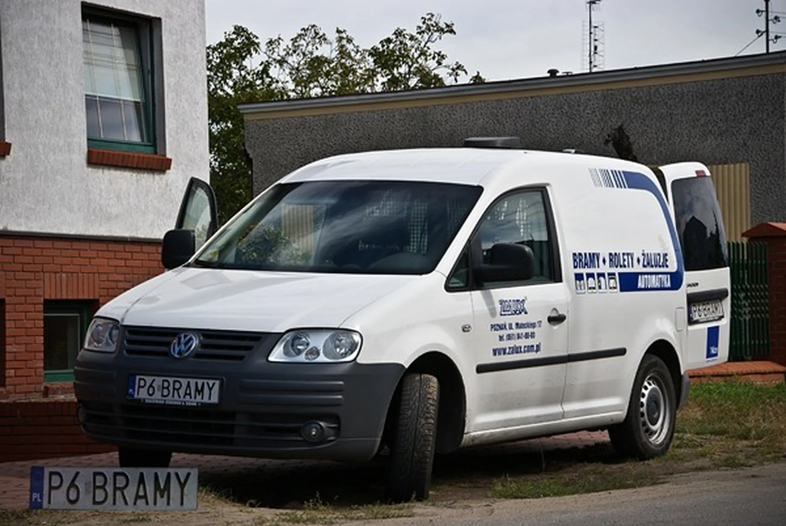 Fajny numer, blacha P6 BRAMY