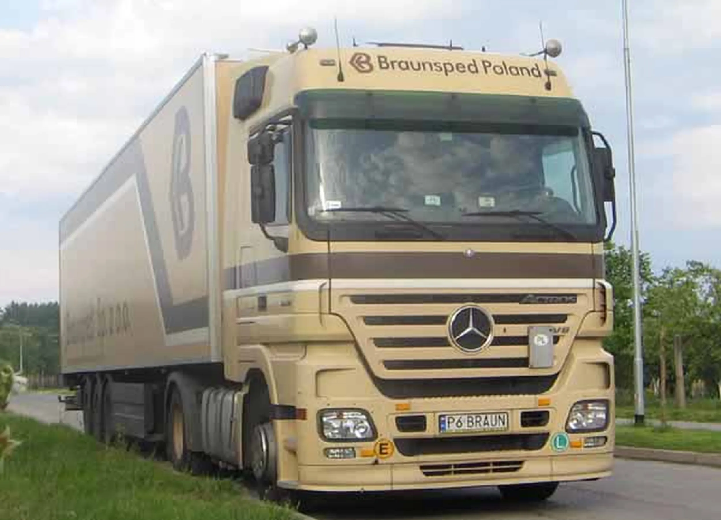 Fajny numer, blacha P6 BRAUN