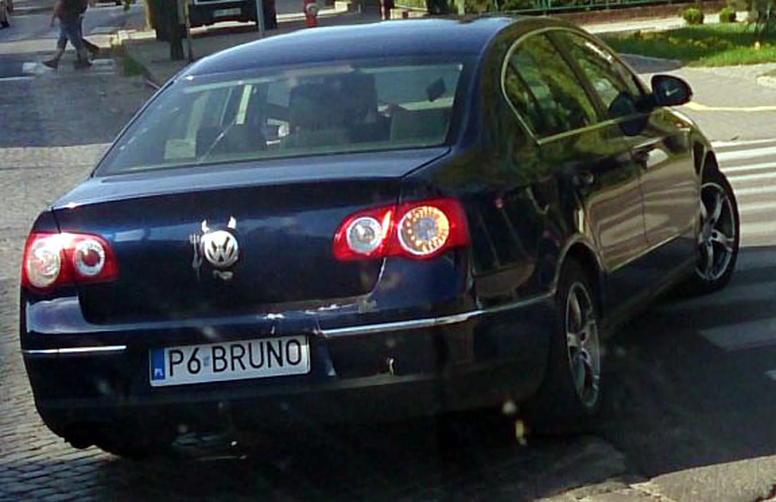 Fajny numer, blacha P6 BRUNO