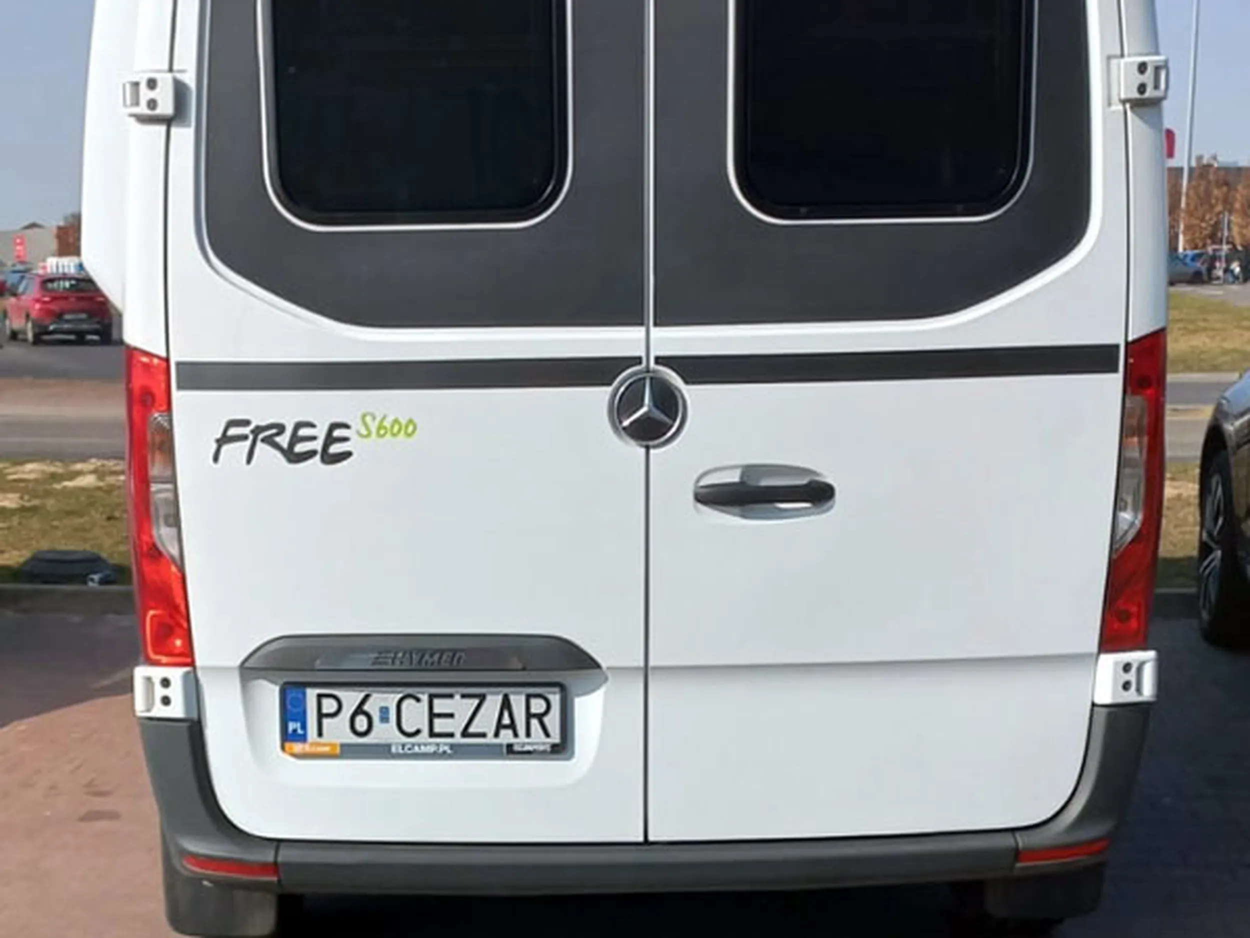 Fajny numer, blacha P6 CEZAR