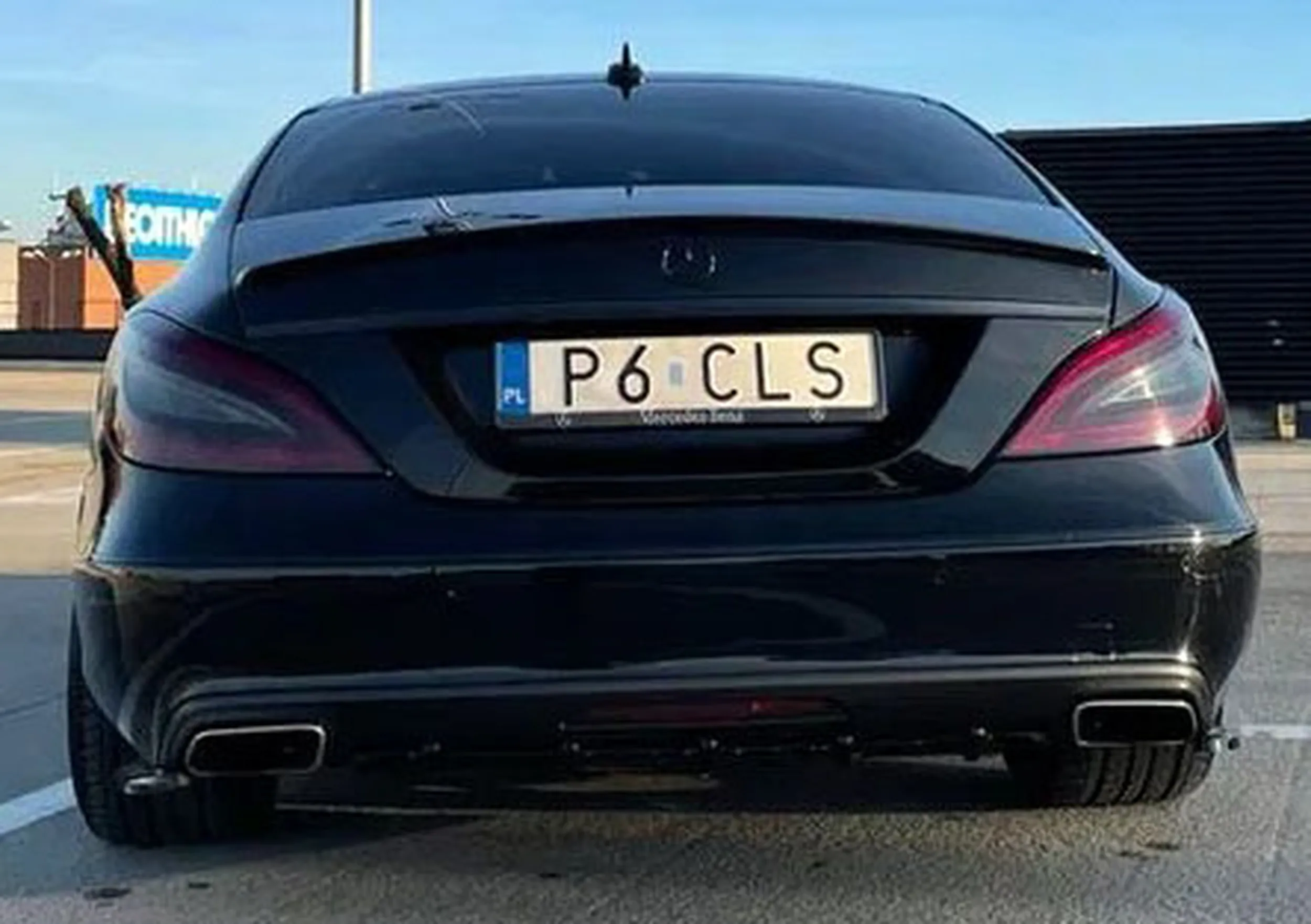 Fajny numer, blacha P6 CLS