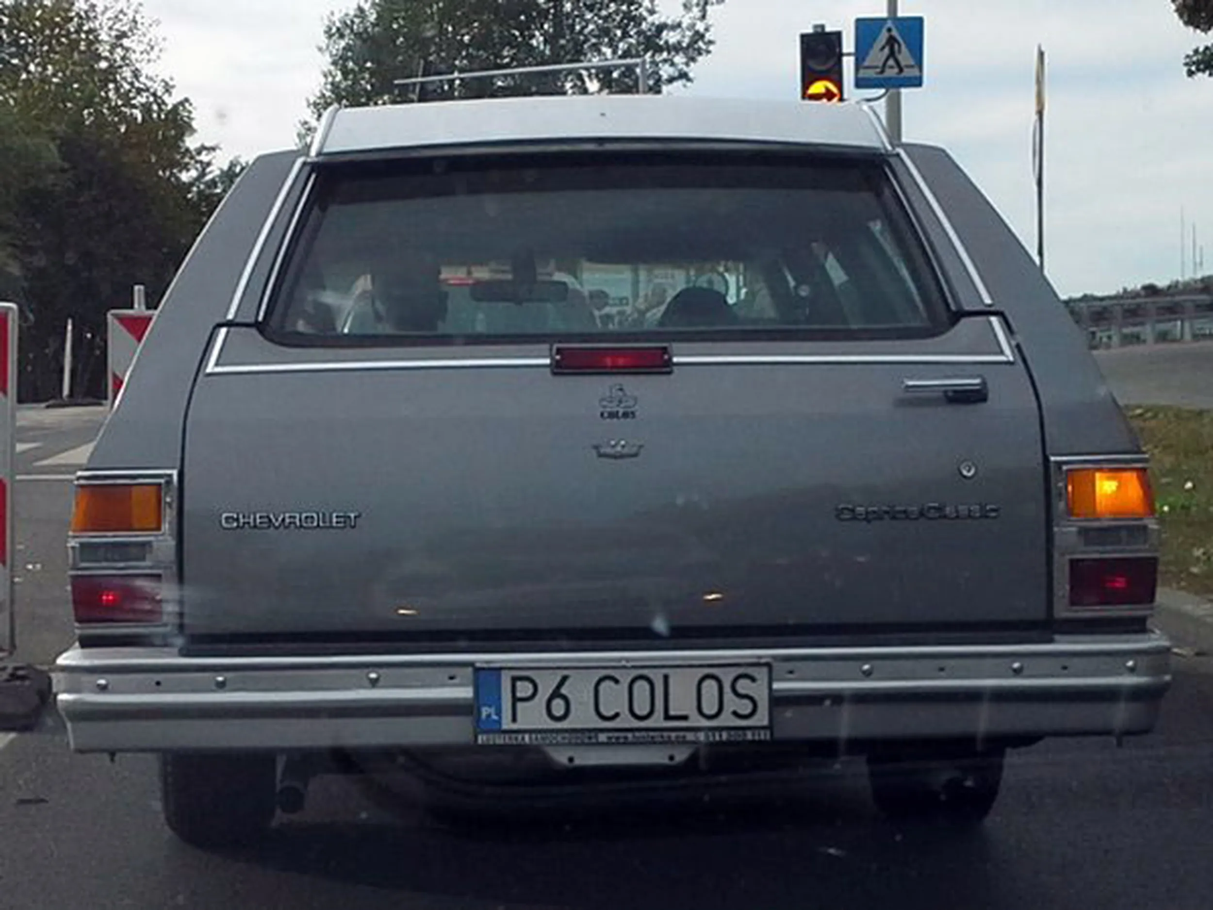 Fajny numer, blacha P6 COLOS