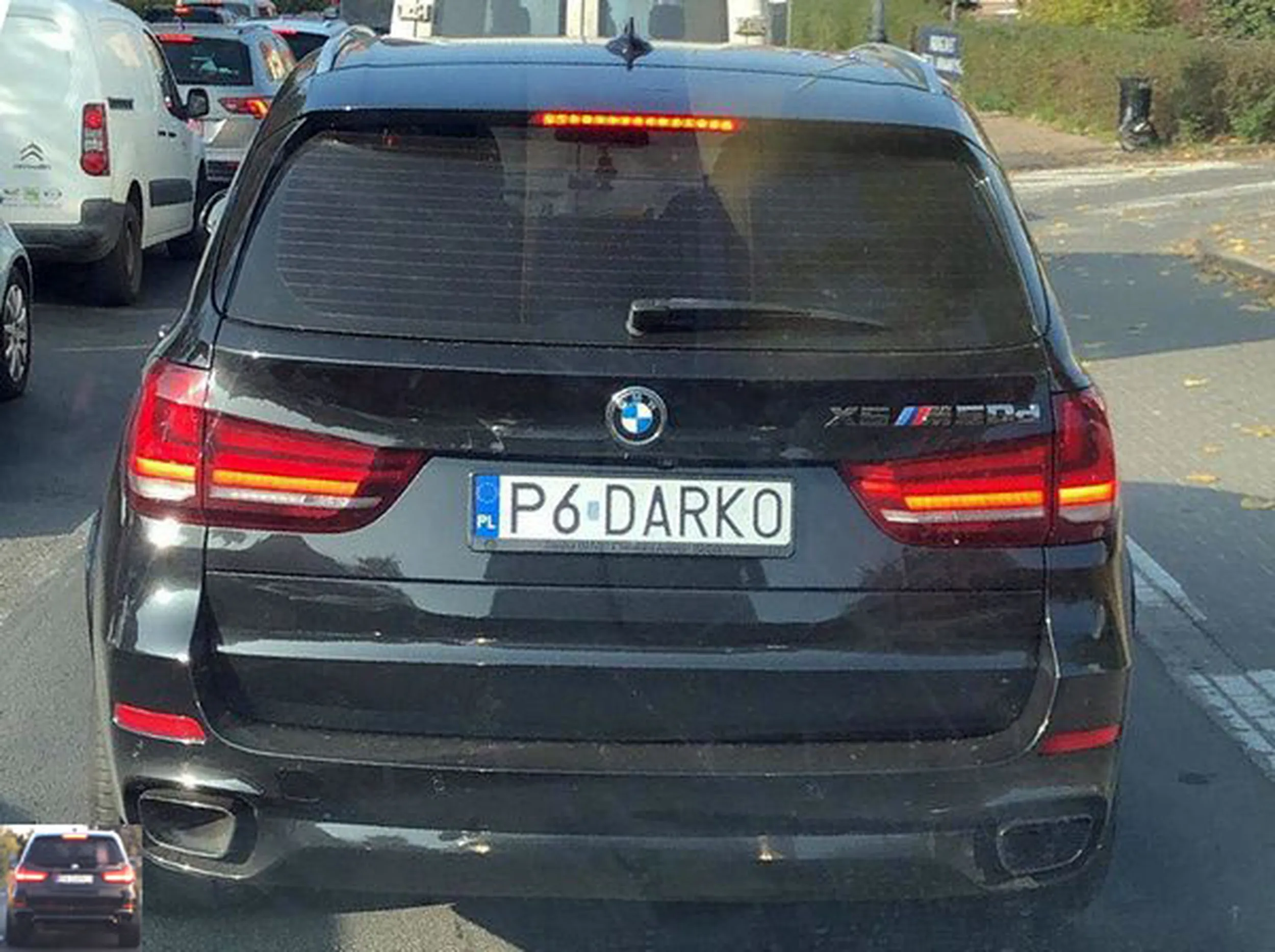Fajny numer, blacha P6 DARKO