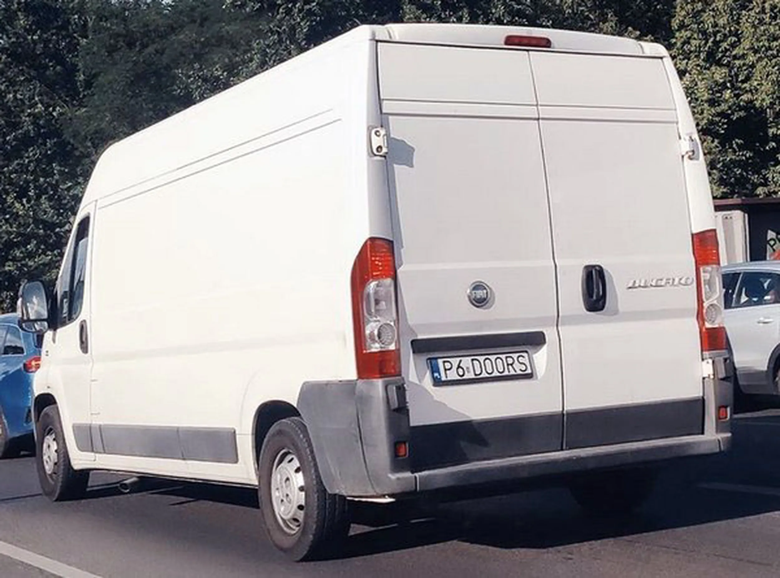 Fajny numer, blacha P6 DOORS