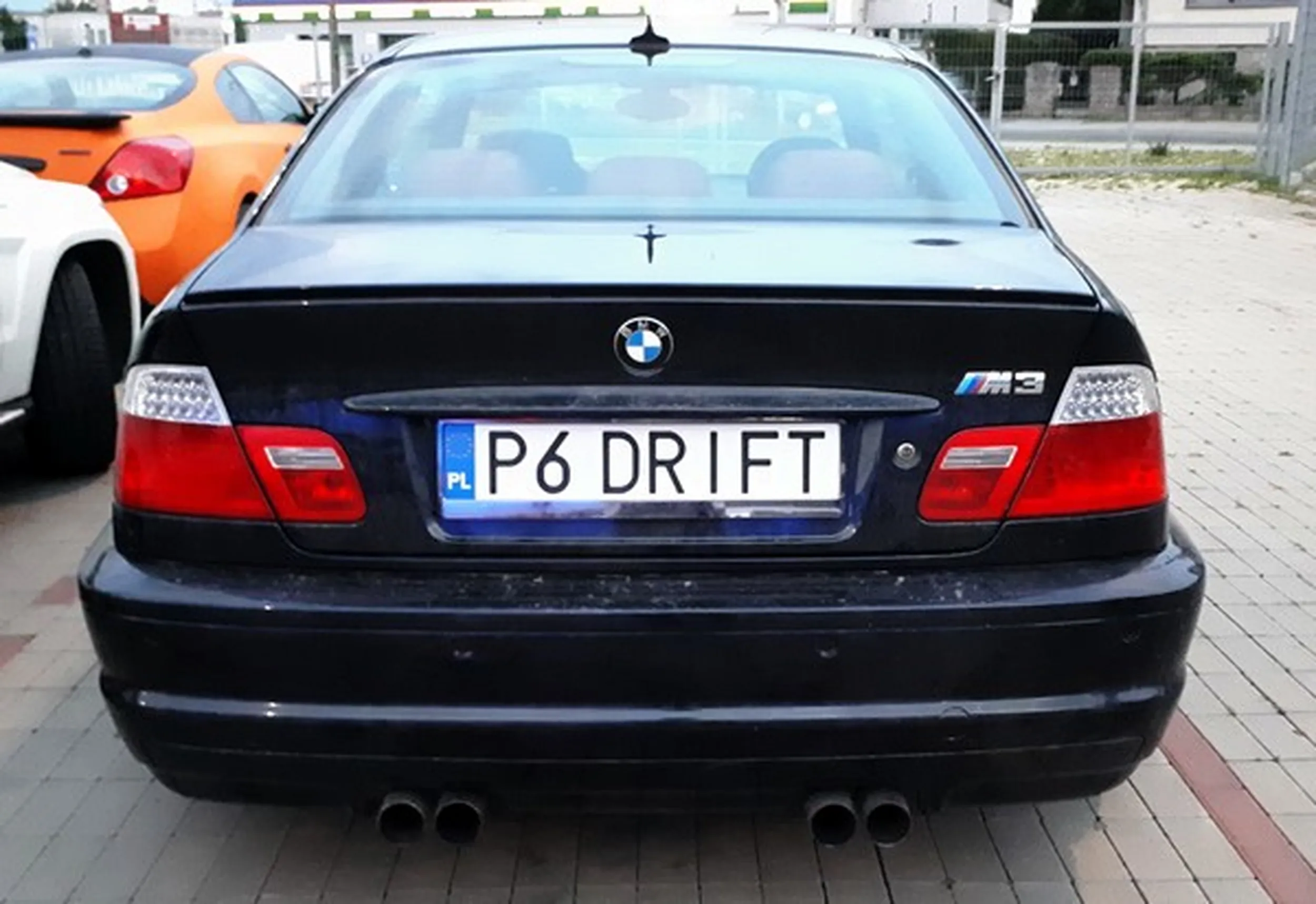 Fajny numer, blacha P6 DRIFT