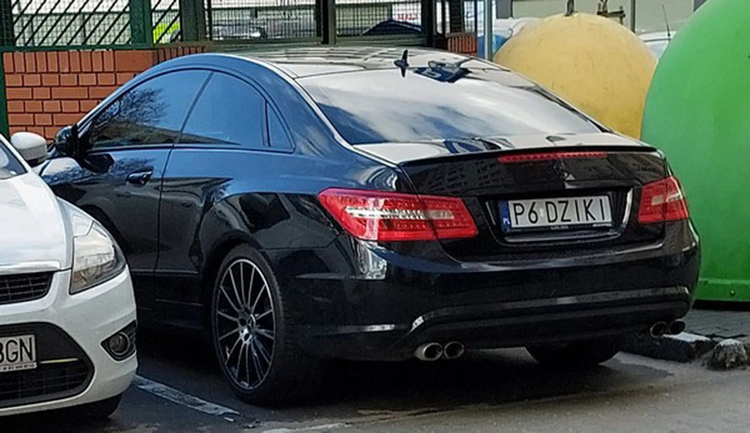 Fajny numer, blacha P6 DZIKI