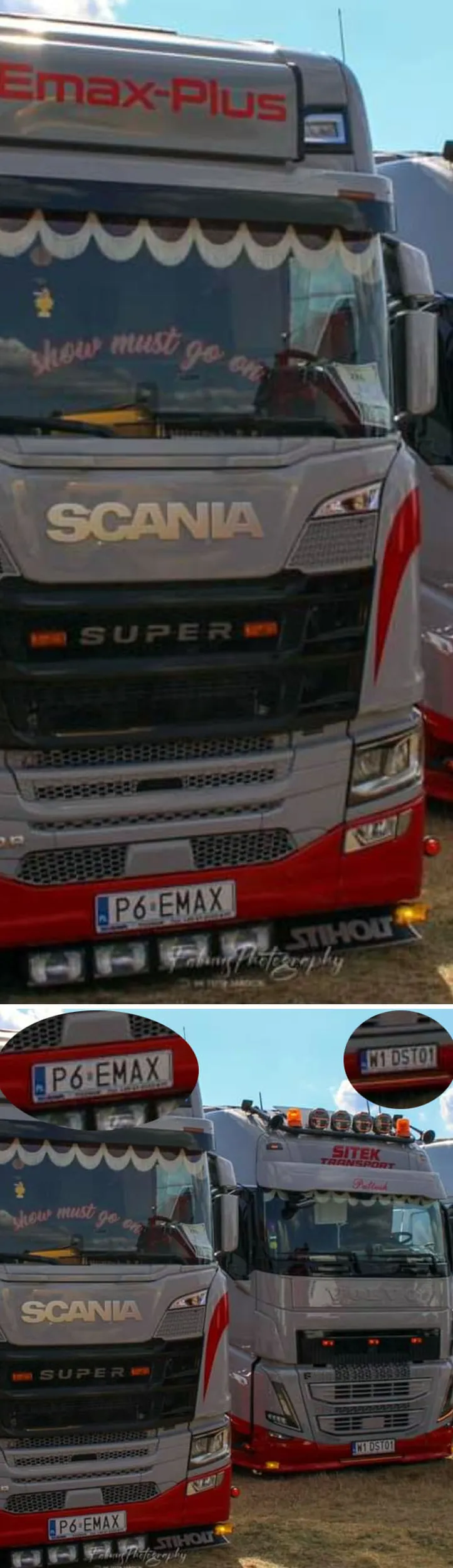 Fajny numer, blacha P6 EMAX