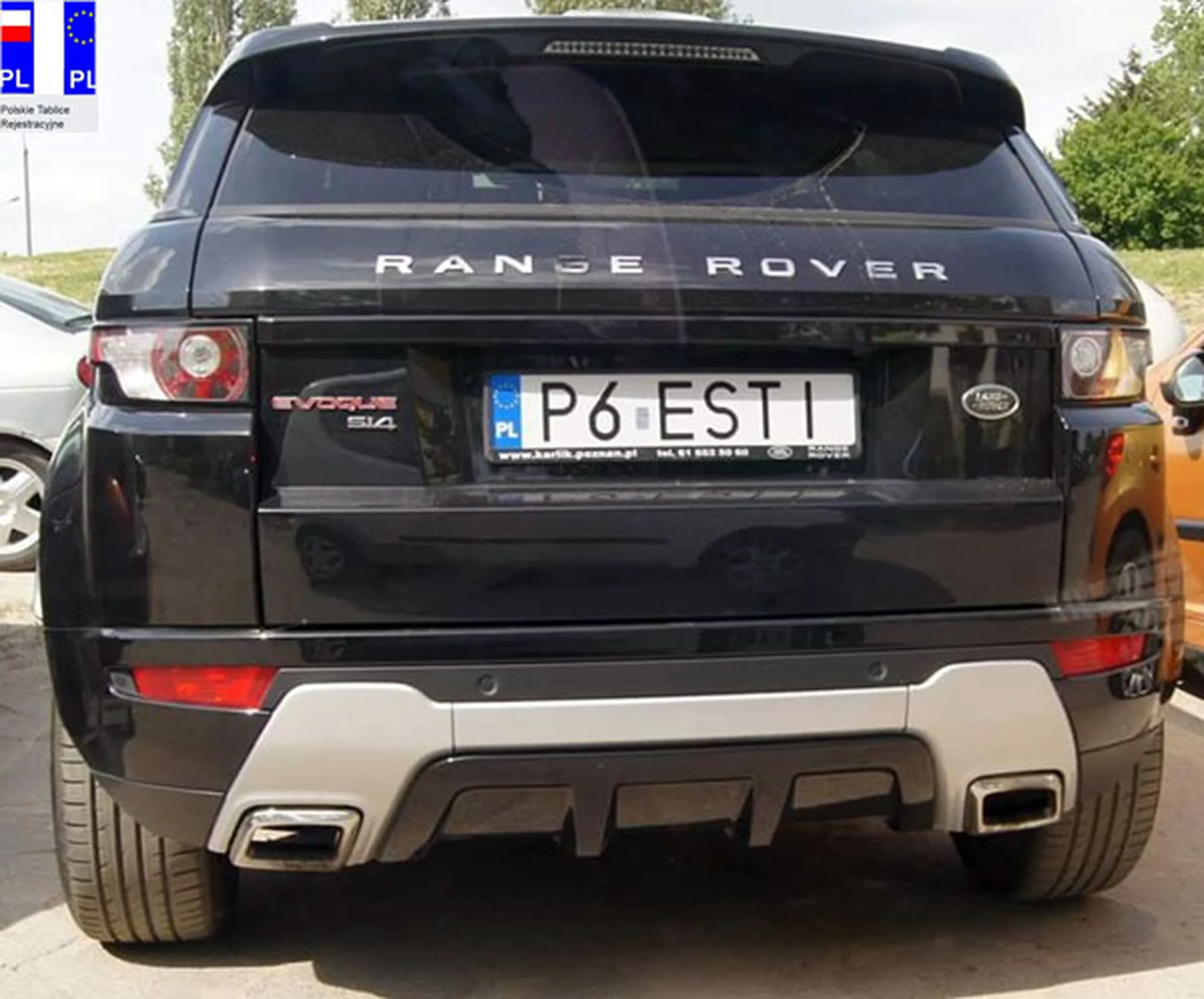 Fajny numer, blacha P6 ESTI