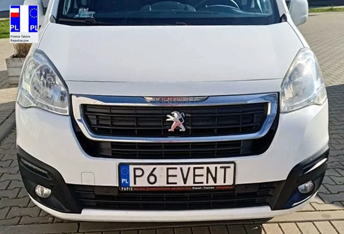 Fajny numer, blacha P6 EVENT