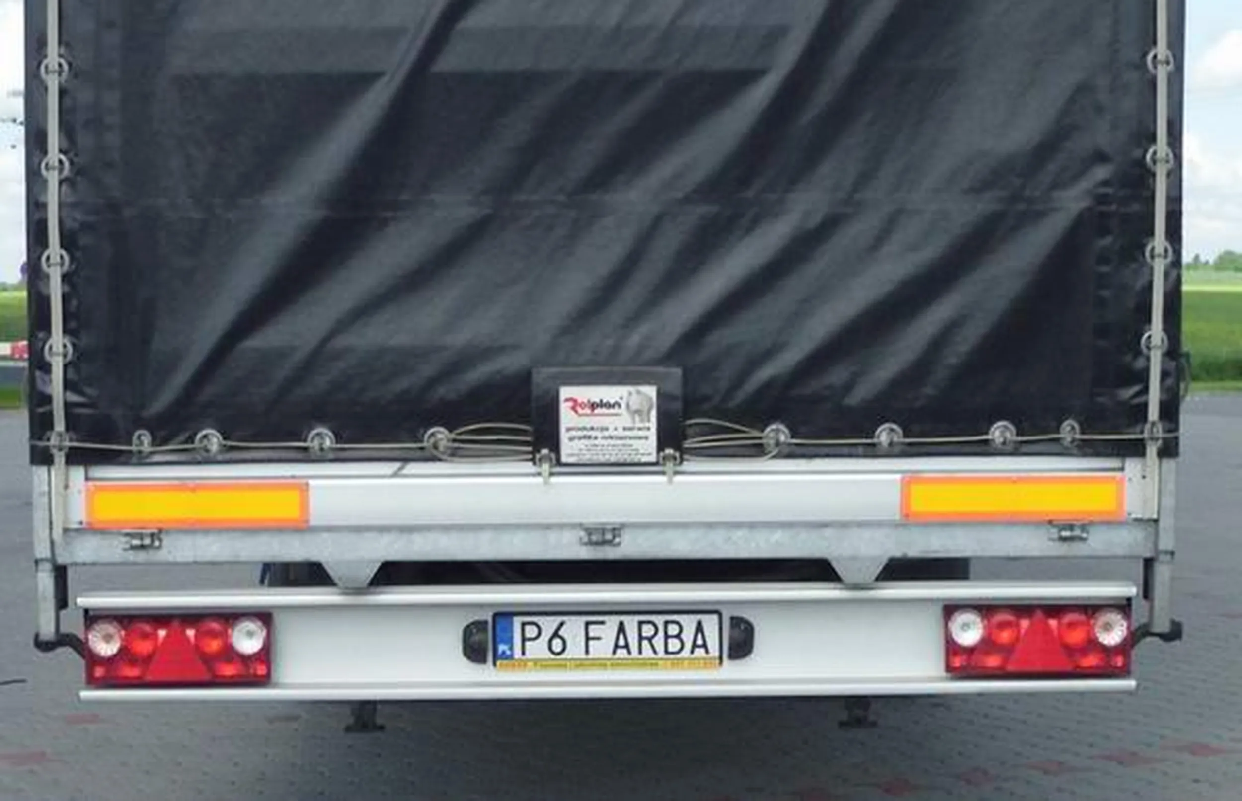 Fajny numer, blacha P6 FARBA