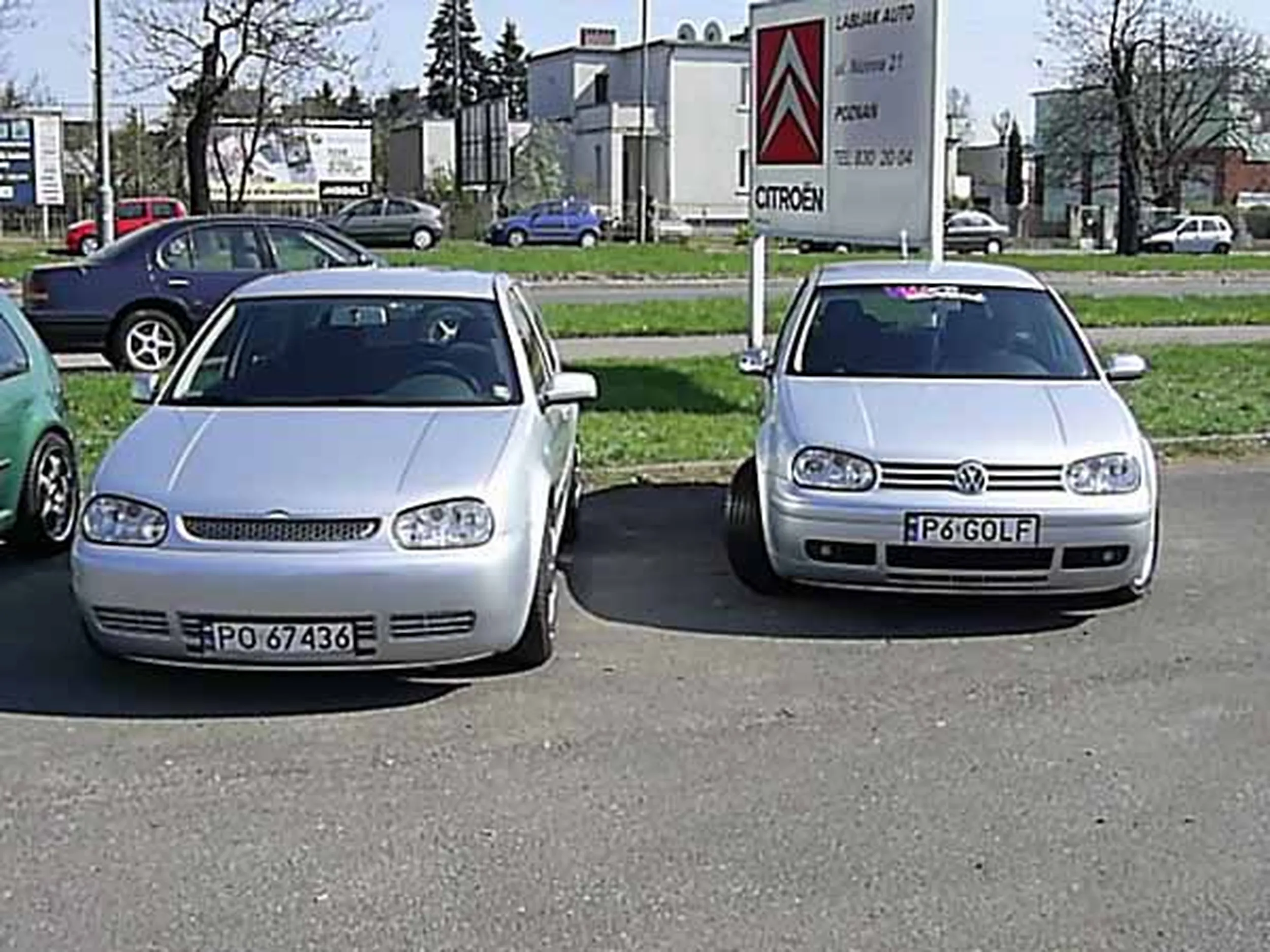 Fajny numer, blacha P6 GOLF