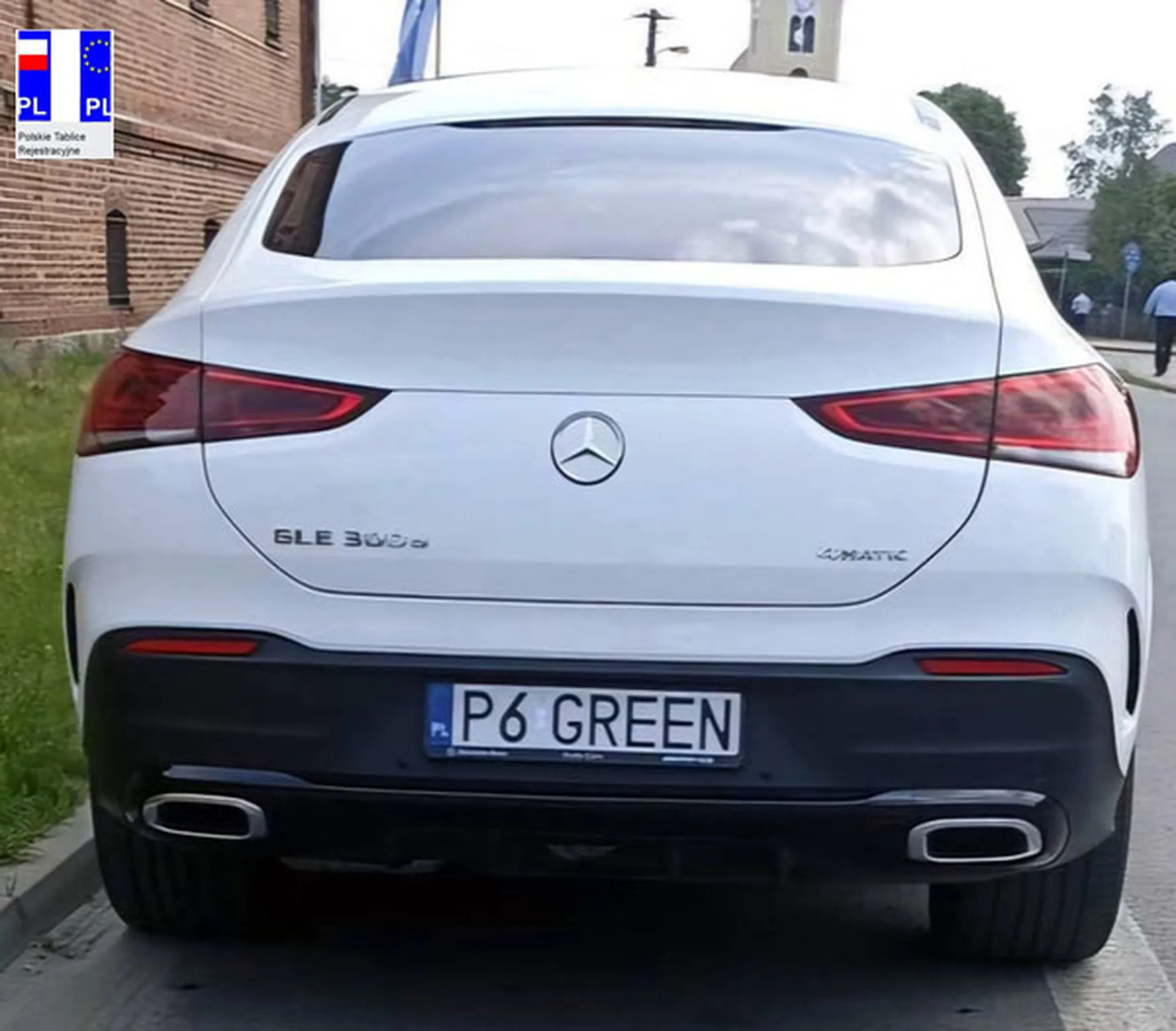 Fajny numer, blacha P6 GREEN