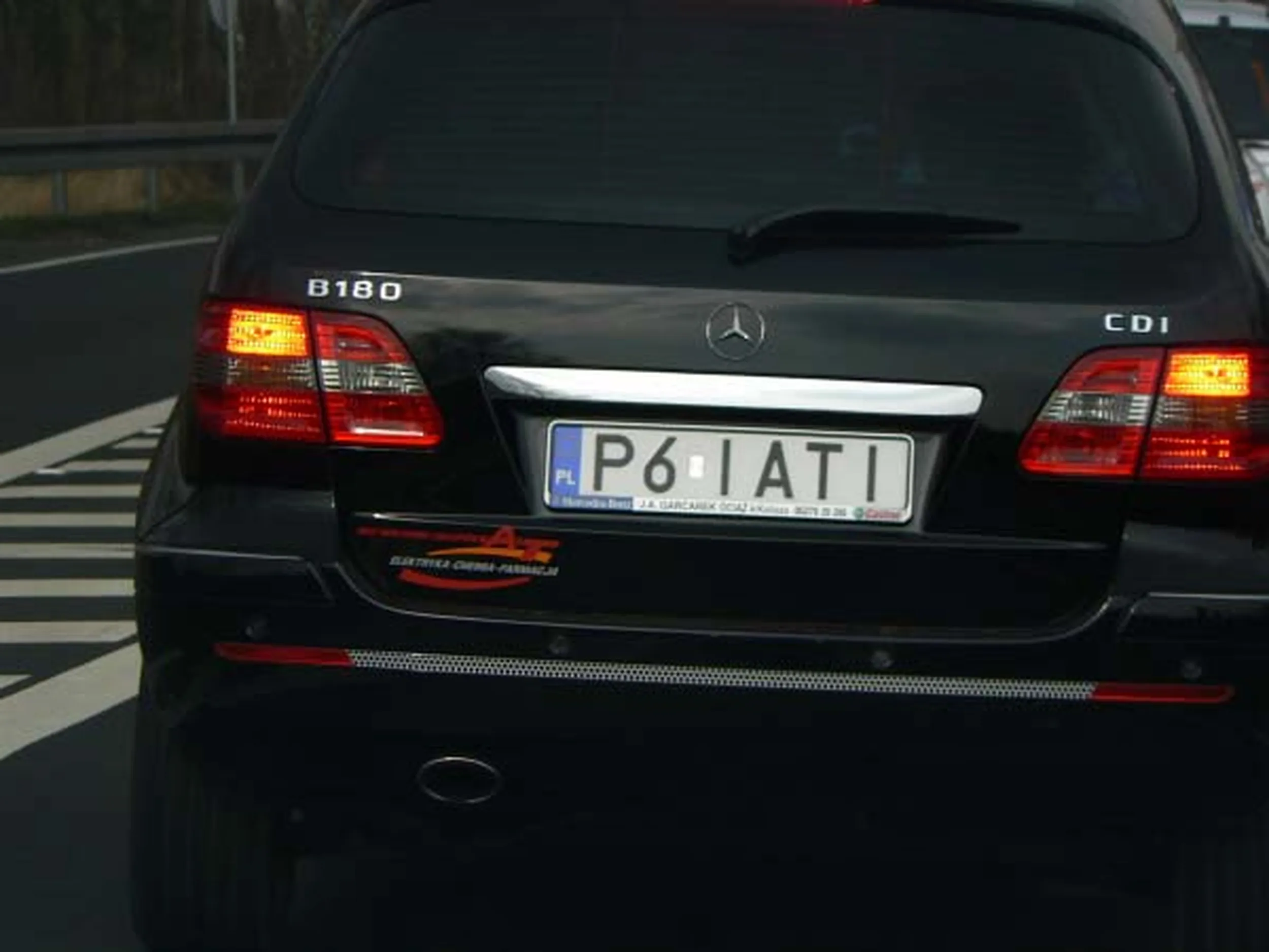 Fajny numer, blacha P6 IATI