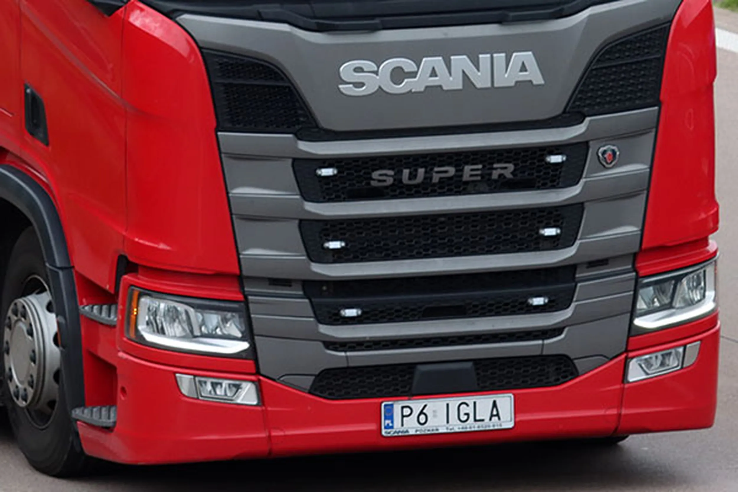 Fajny numer, blacha P6 IGLA