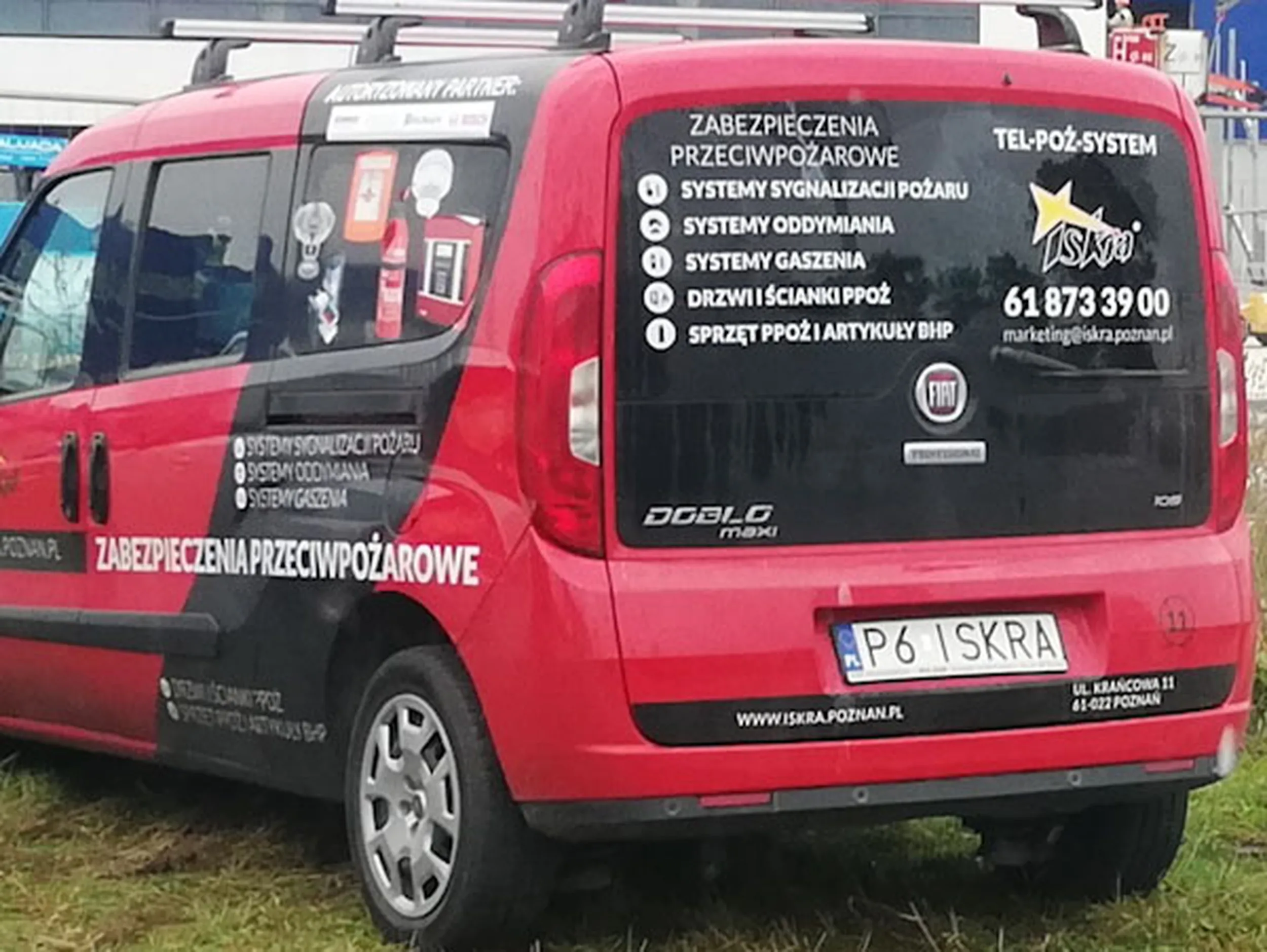 Fajny numer, blacha P6 ISKRA