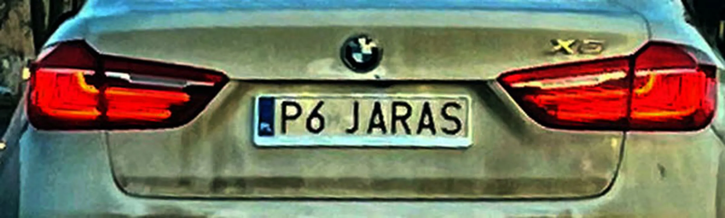 Fajny numer, blacha P6 JARAS