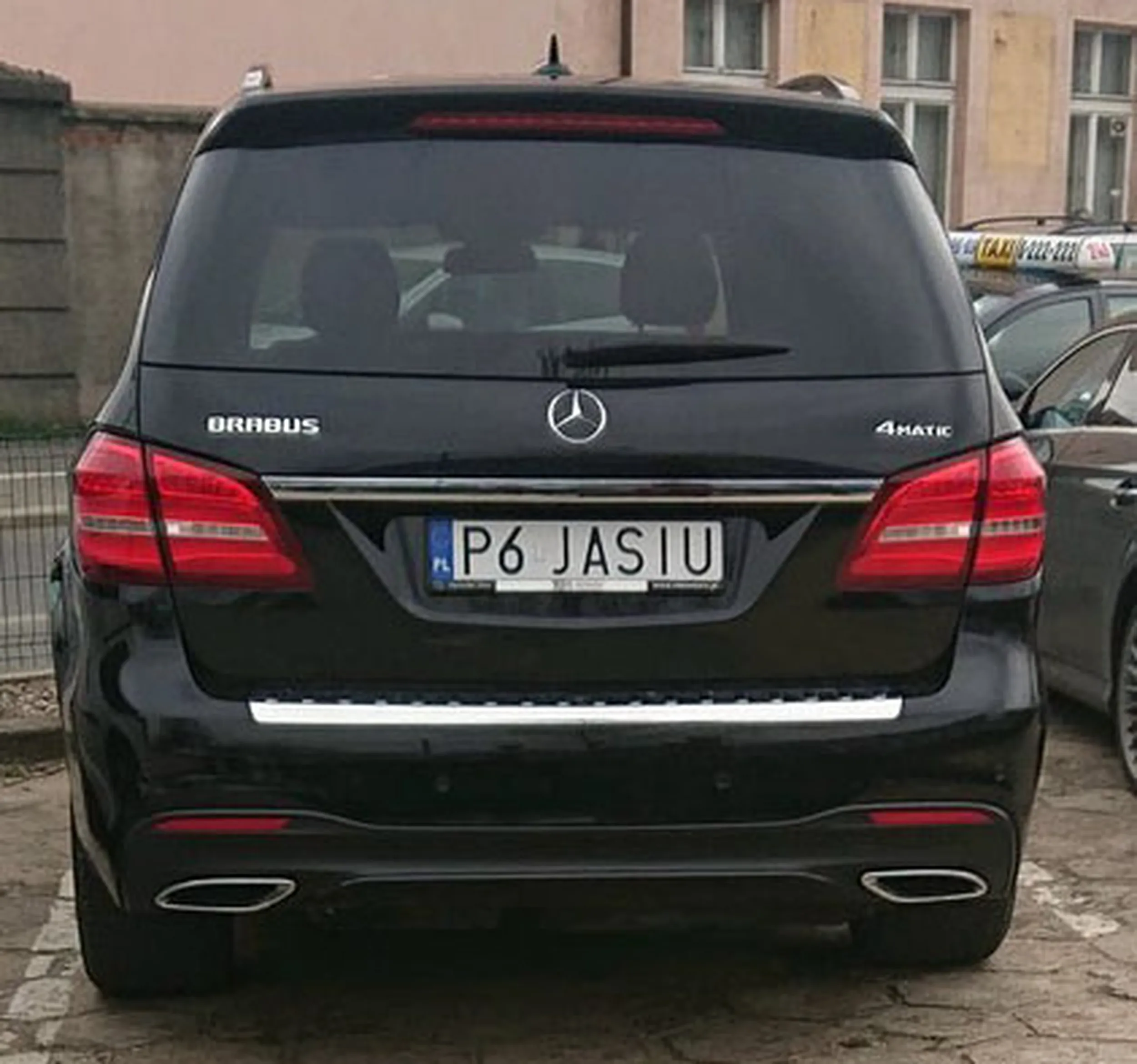 Fajny numer, blacha P6 JASIU