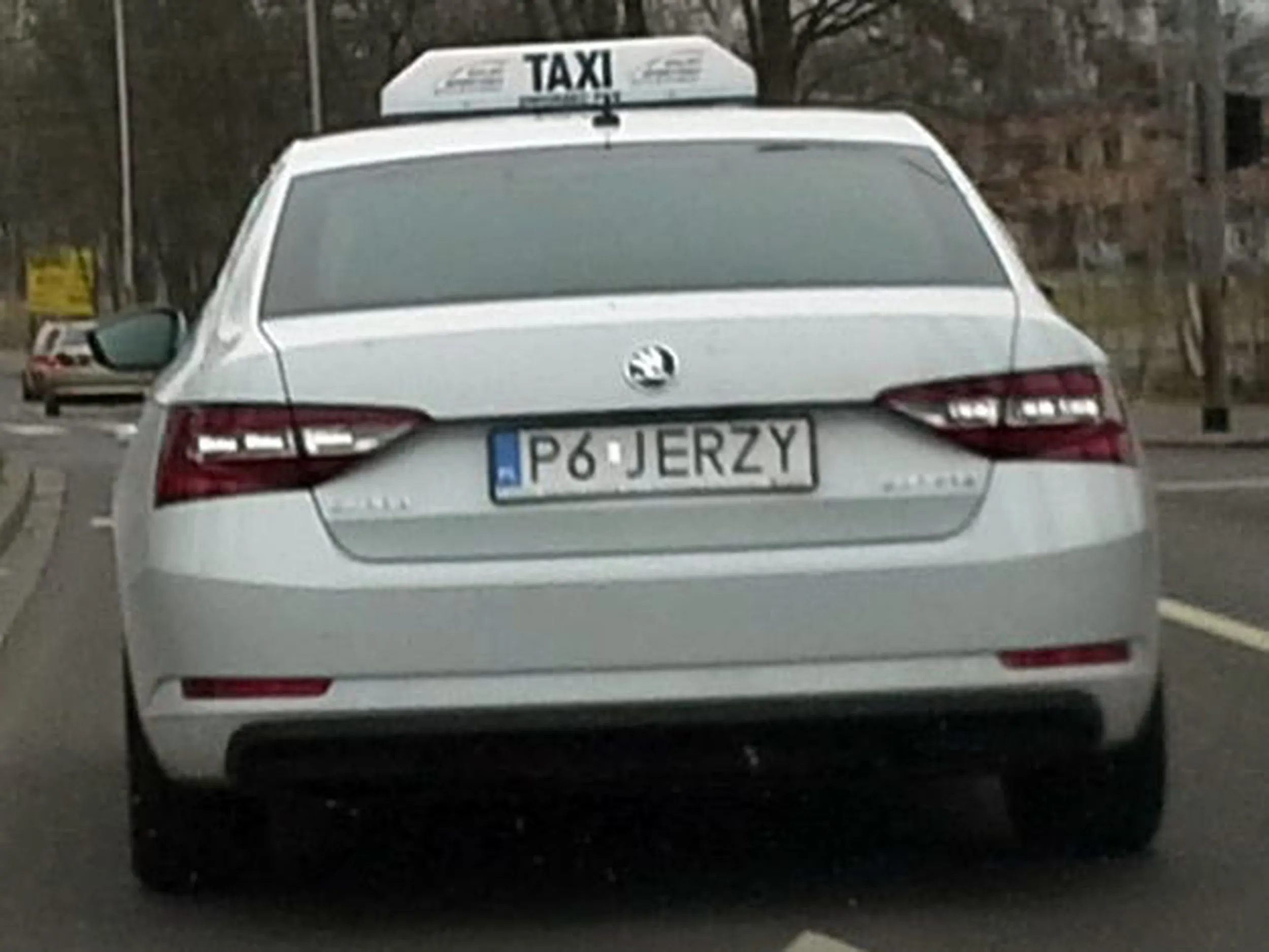 Fajny numer, blacha P6 JERZY